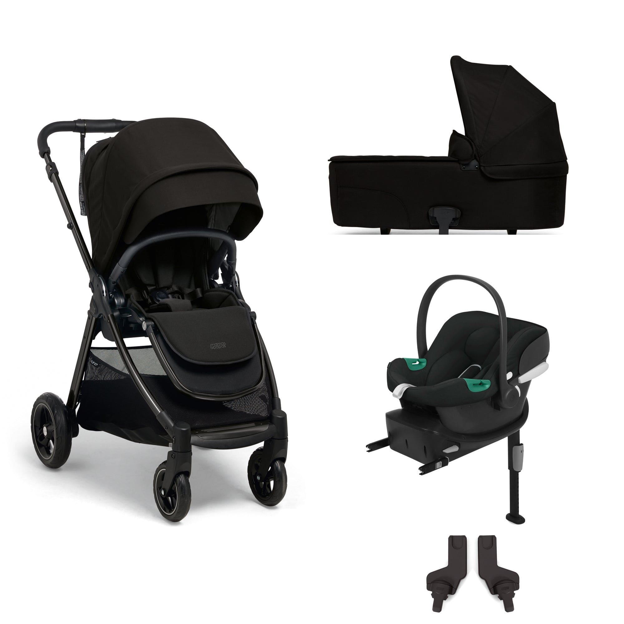 Mamas & Papas baby prams Mamas & Papas Flip XT³ 4 Piece Travel System - Ink 52721NK02