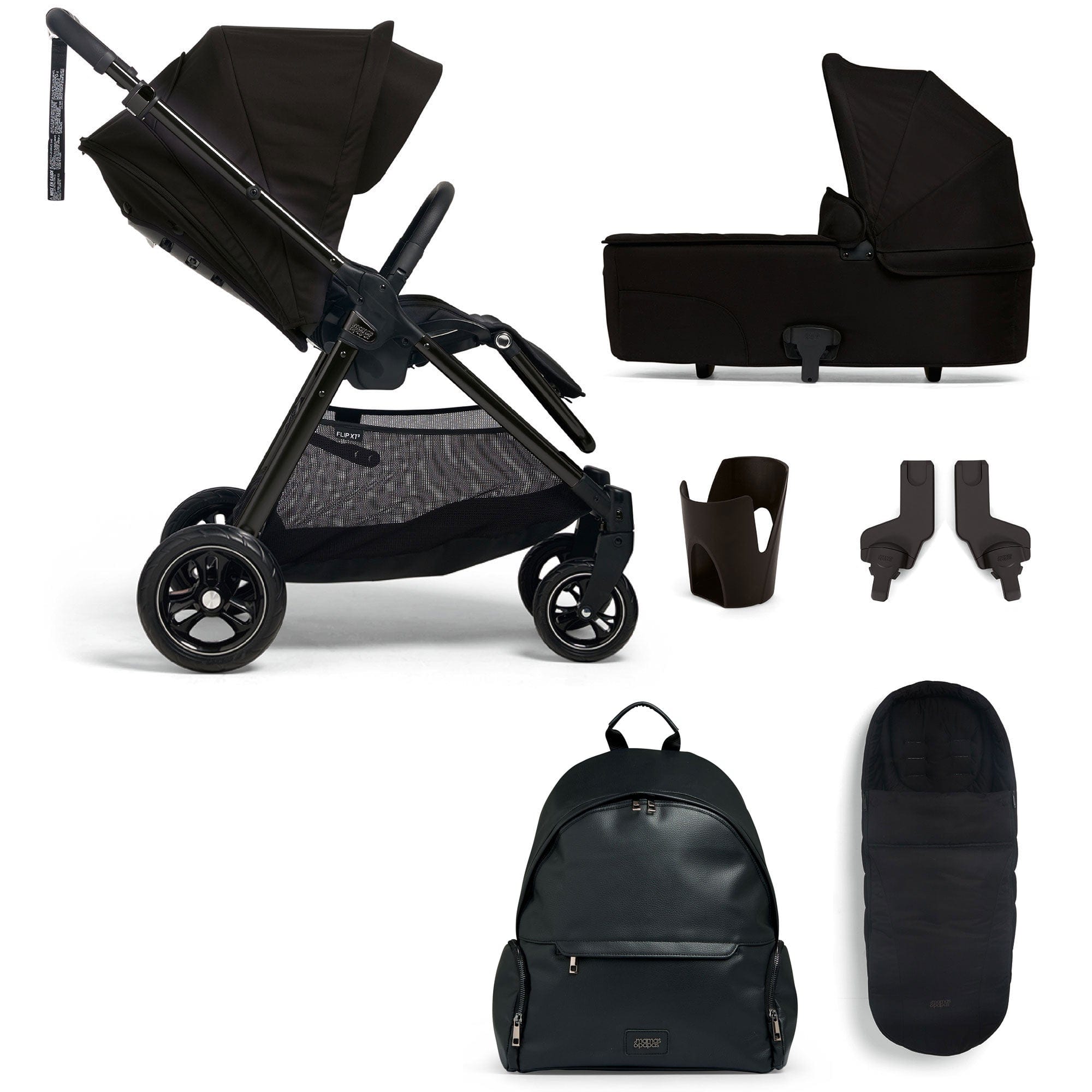 Mamas & Papas baby prams Mamas & Papas Flip XT³ 6 Piece Essentials Bundle - Ink 94611NK02