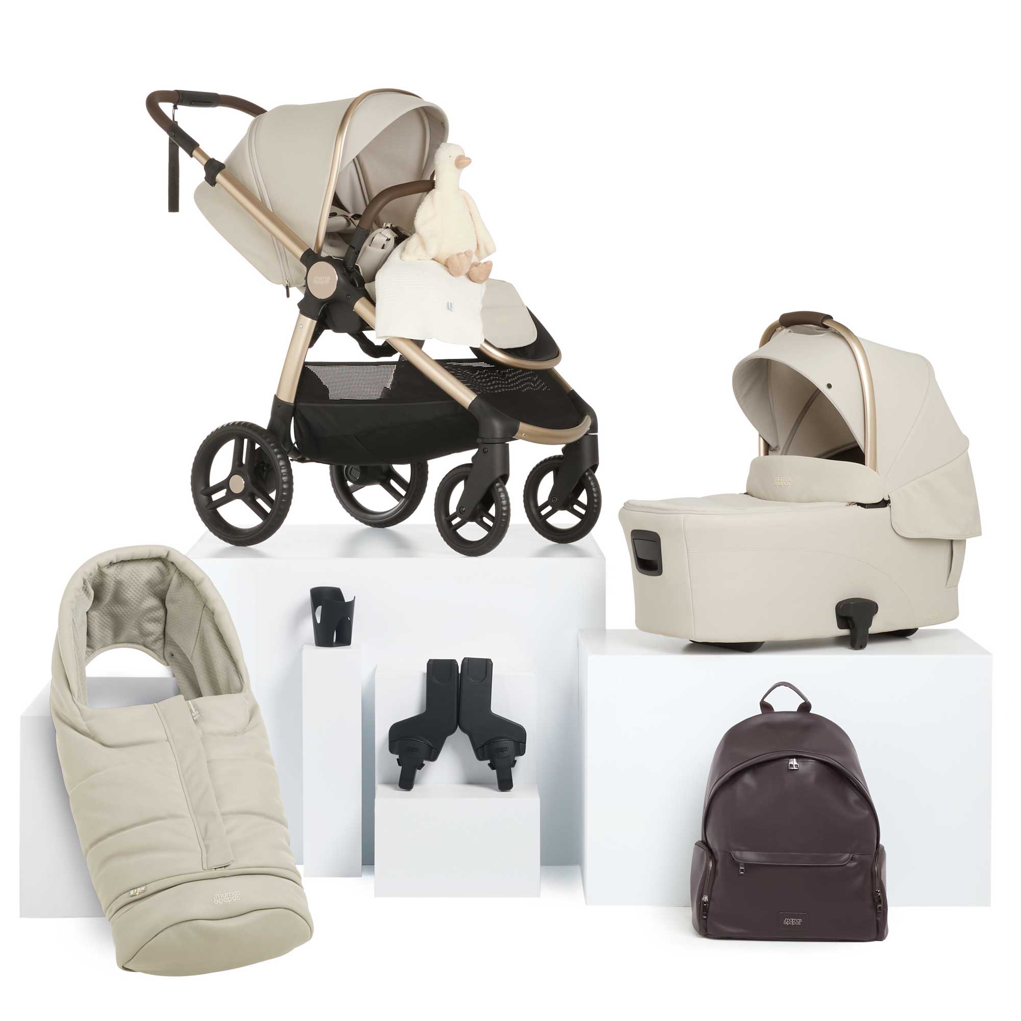 Mamas & Papas baby prams Mamas & Papas Ocarro 2 8-Piece Essential Kit in Shell 6708S4301