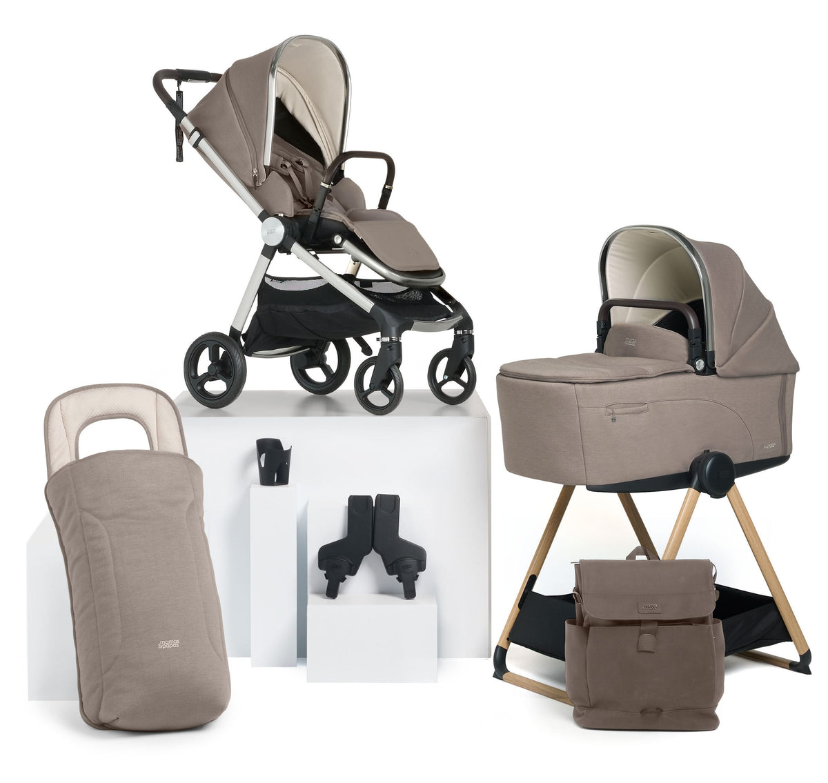 Mamas & Papas baby prams Mamas & Papas Vardo Essential Bundle - Heritage 523908104