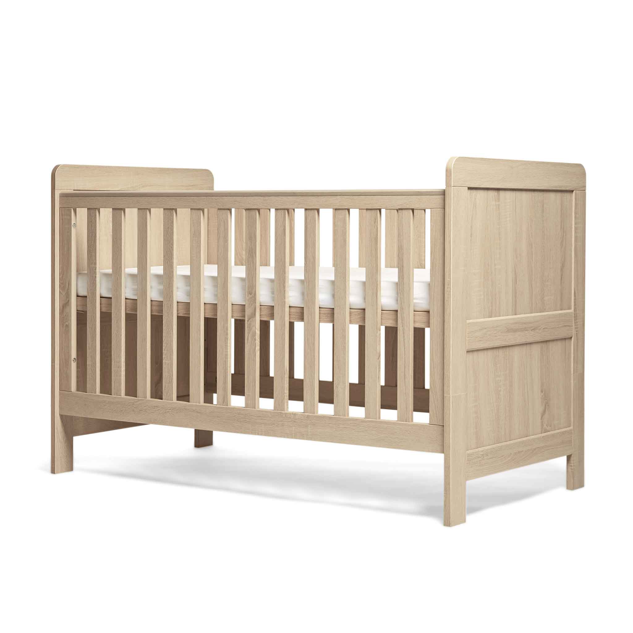 Mamas & Papas cot bed room sets Mamas & Papas Atlas 2 Piece Roomset Light Oak