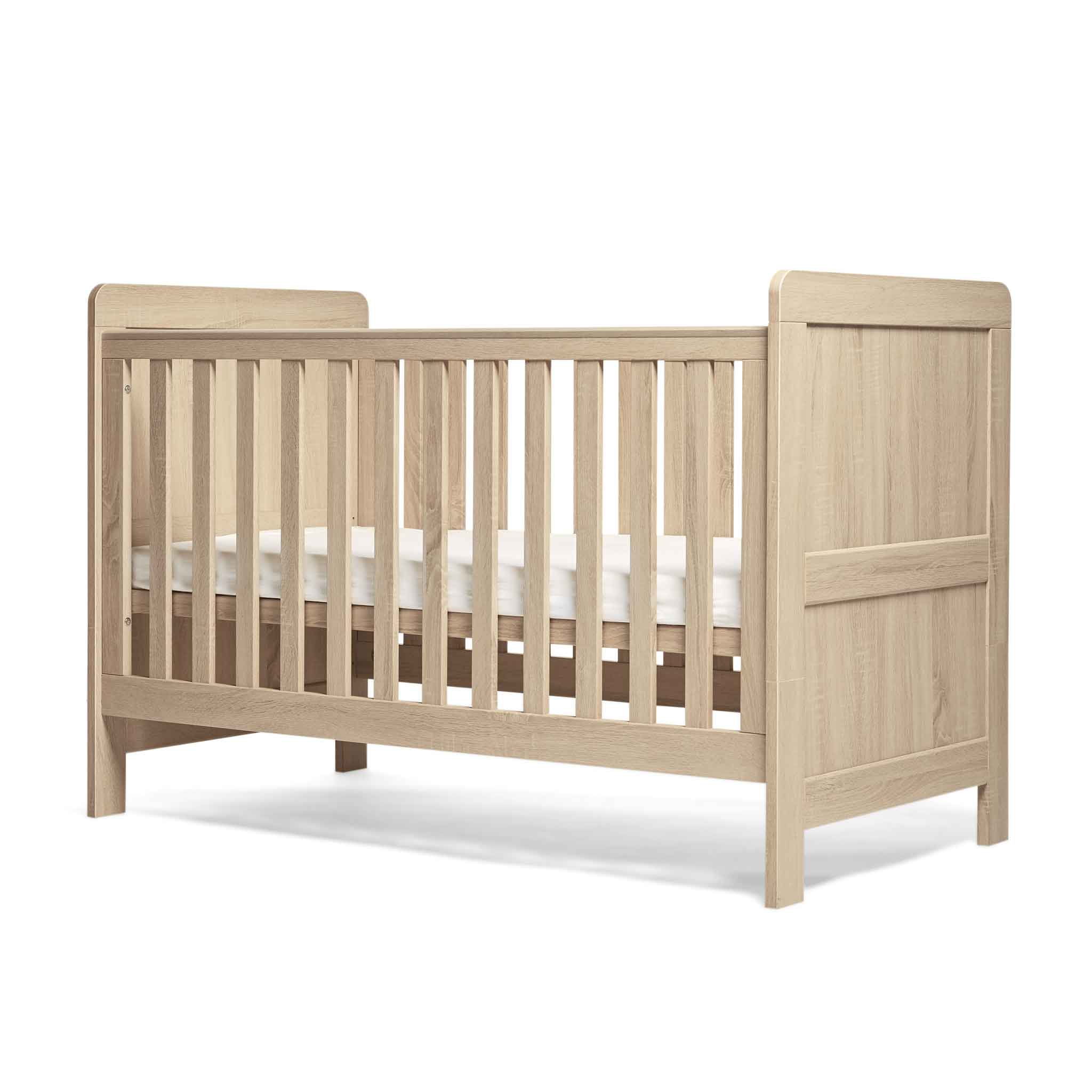 Mamas & Papas cot bed room sets Mamas & Papas Atlas 3 Piece Roomset Light Oak