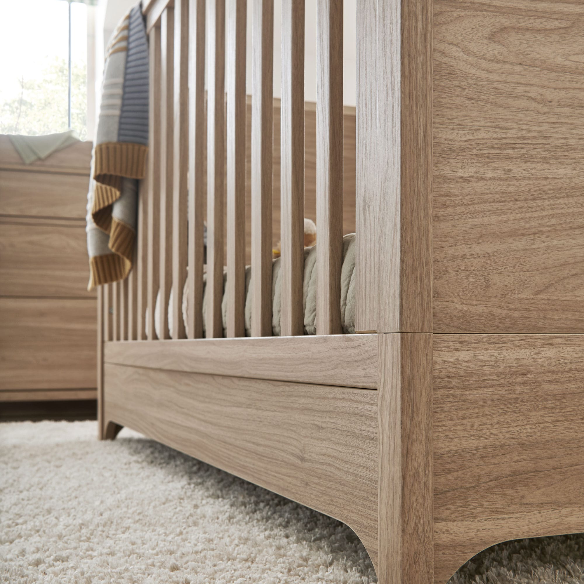 Mamas & Papas cot bed room sets Mamas & Papas Barton 3 Piece Range - Natural Oak