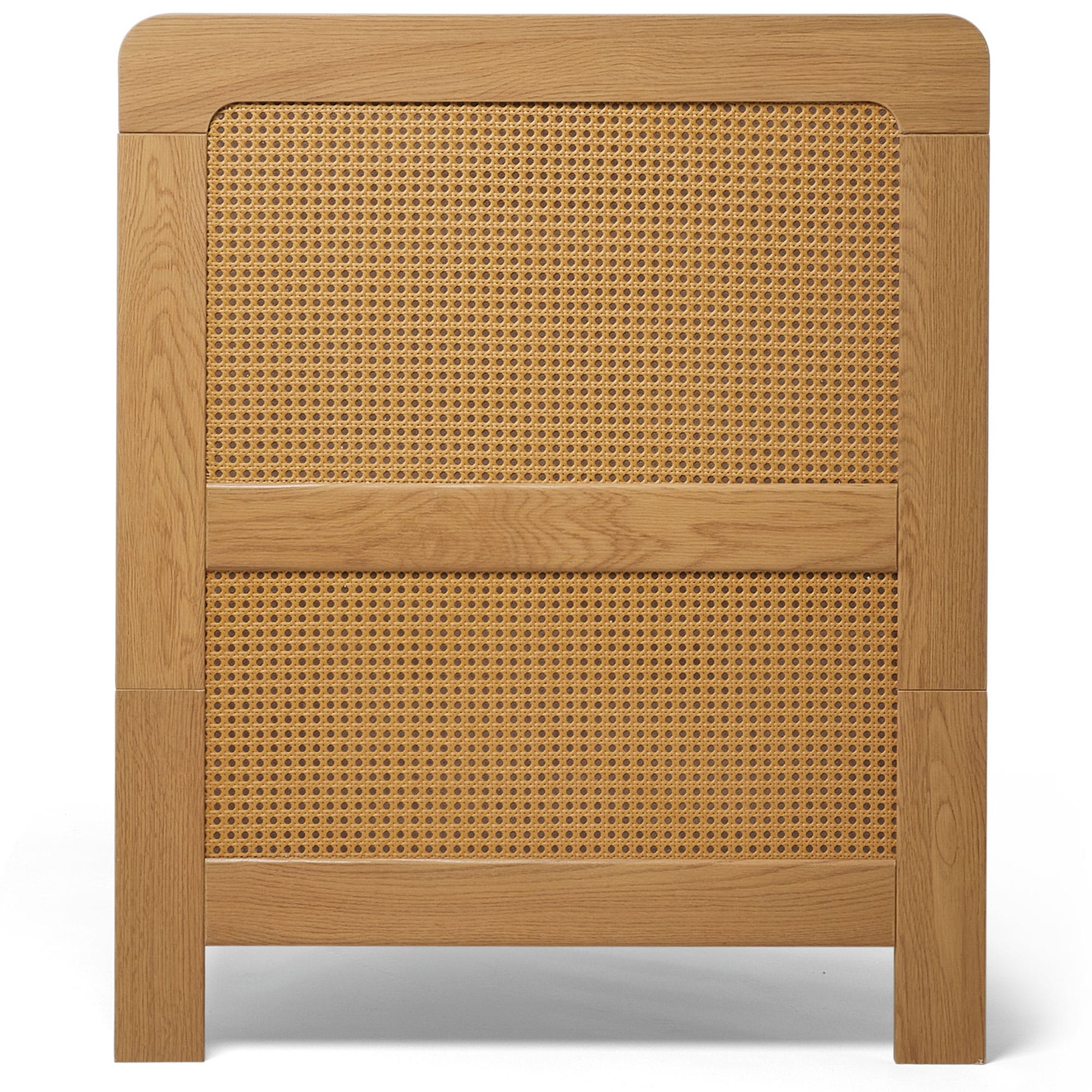 Mamas & Papas cot bed room sets Mamas & Papas Esna 2 Piece Roomset - Rattan/Oak