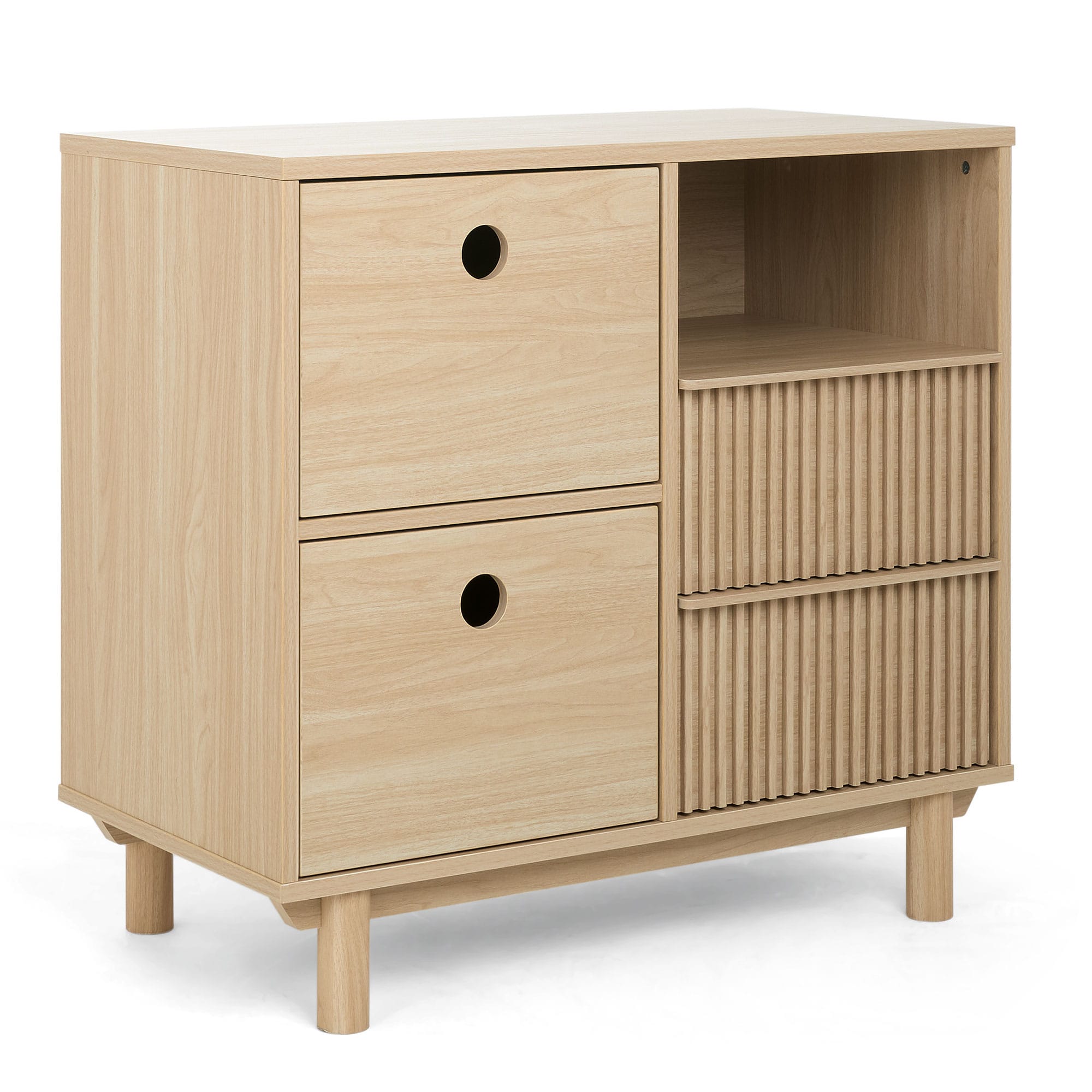 Mamas & Papas cot bed room sets Mamas & Papas Oska Narrow 3 Piece Range - Natural Oak