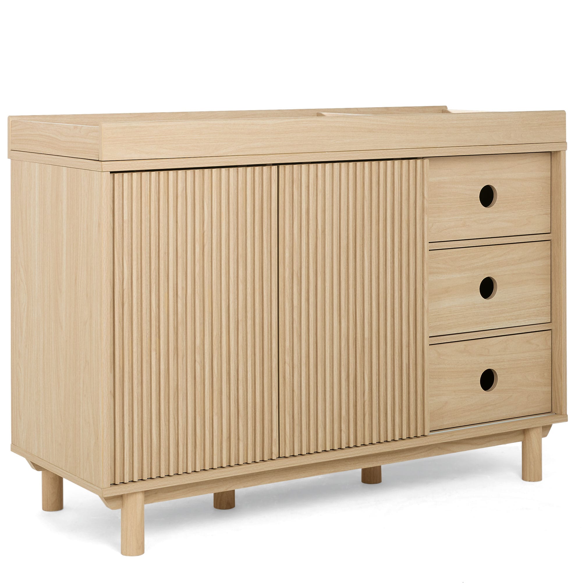 Mamas & Papas cot bed room sets Mamas & Papas Oska Wide 2 Piece Range - Natural Oak