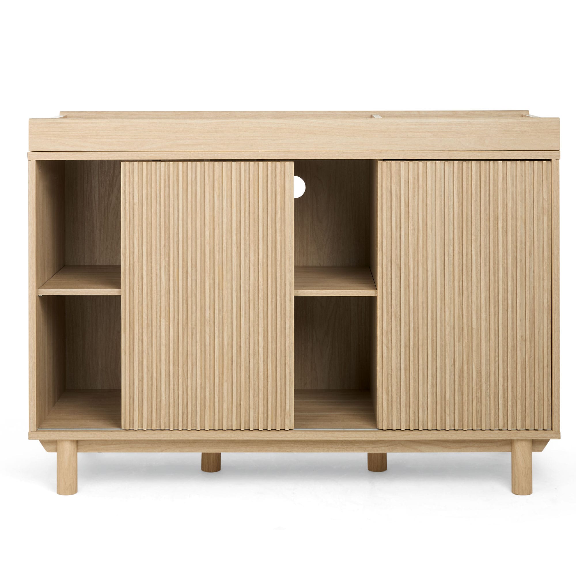 Mamas & Papas cot bed room sets Mamas & Papas Oska Wide 2 Piece Roomset - Natural Oak
