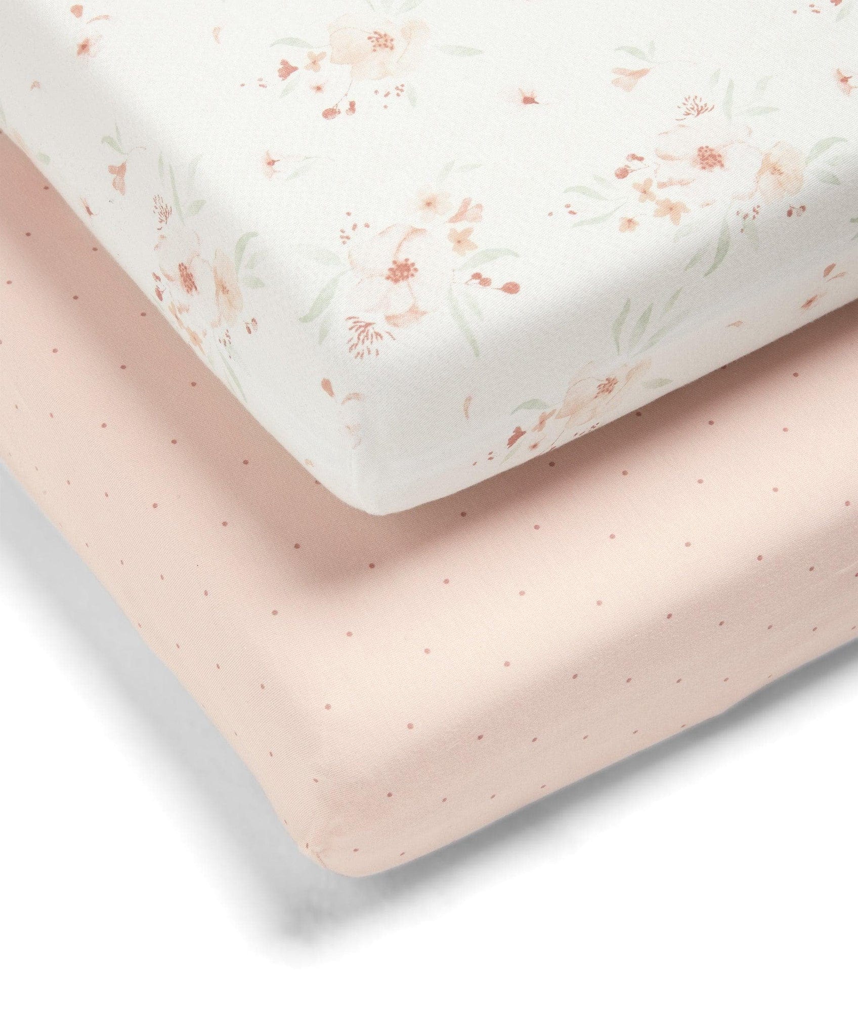 Mamas & Papas cot bed sheets Mamas & Papas Cotbed Fitted Sheets - Floral 7797x1600