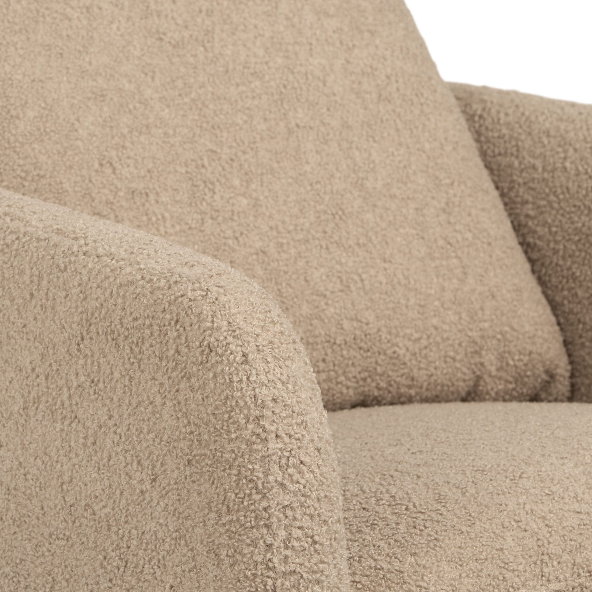 Mamas & Papas nursing chairs Mamas & Papas Alma Nursing Chair - Fawn Boucle Weave