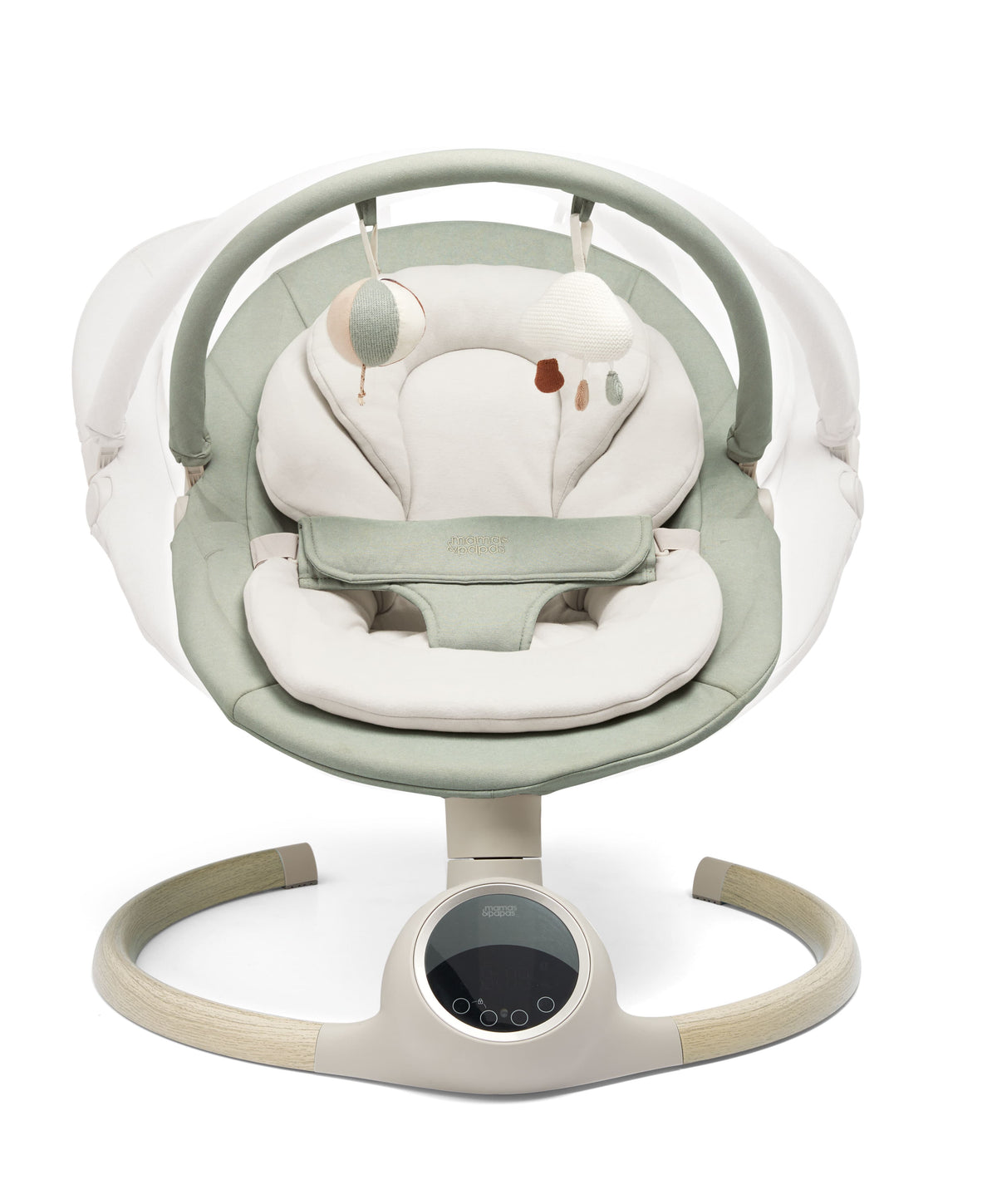 Mamas & Papas rocking bouncing cradles Mamas & Papas Alto Smart Swing - Thyme 5085T3H00