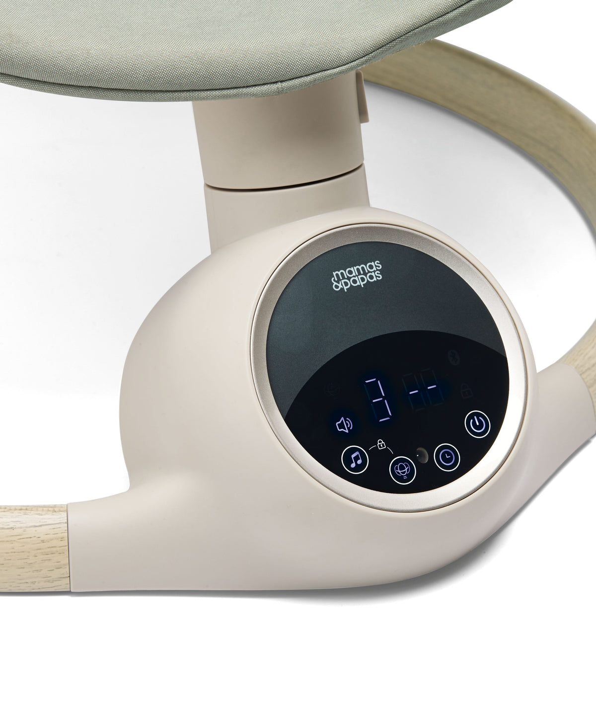 Mamas & Papas rocking bouncing cradles Mamas & Papas Alto Smart Swing - Thyme 5085T3H00
