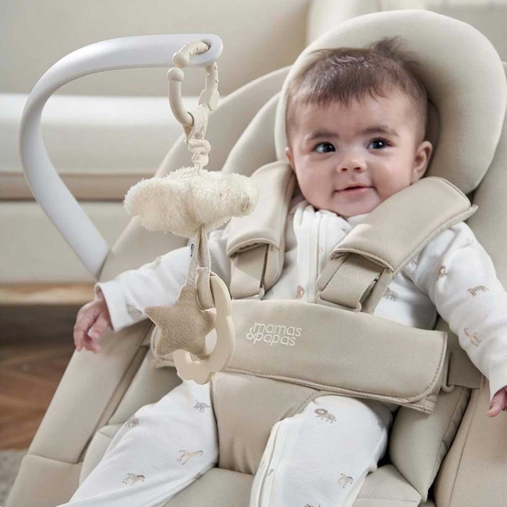 Mamas & Papas rocking bouncing cradles Mamas & Papas Eno Bouncer - Cashmere 5083A0100