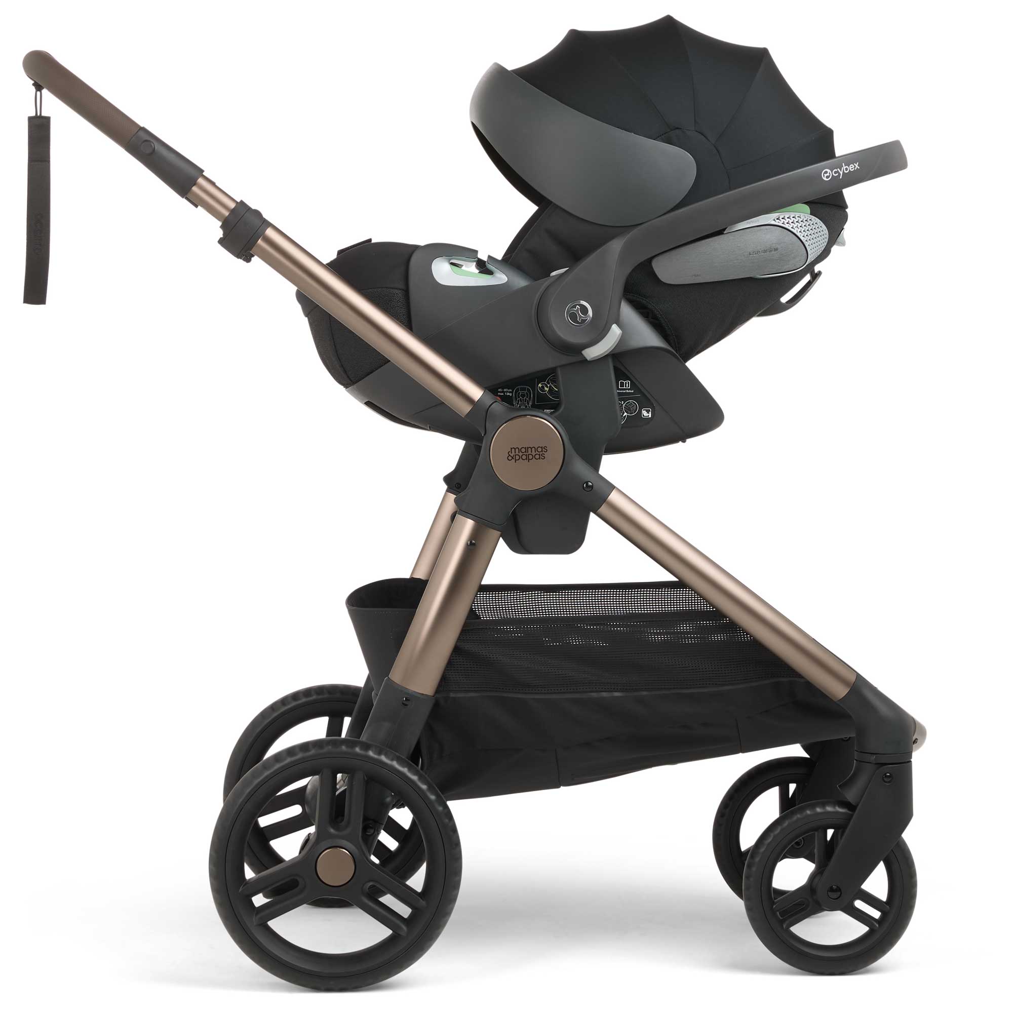 Mamas & Papas travel systems Mamas & Papas Ocarro 2 Complete 10 Piece Cybex Bundle in Crema