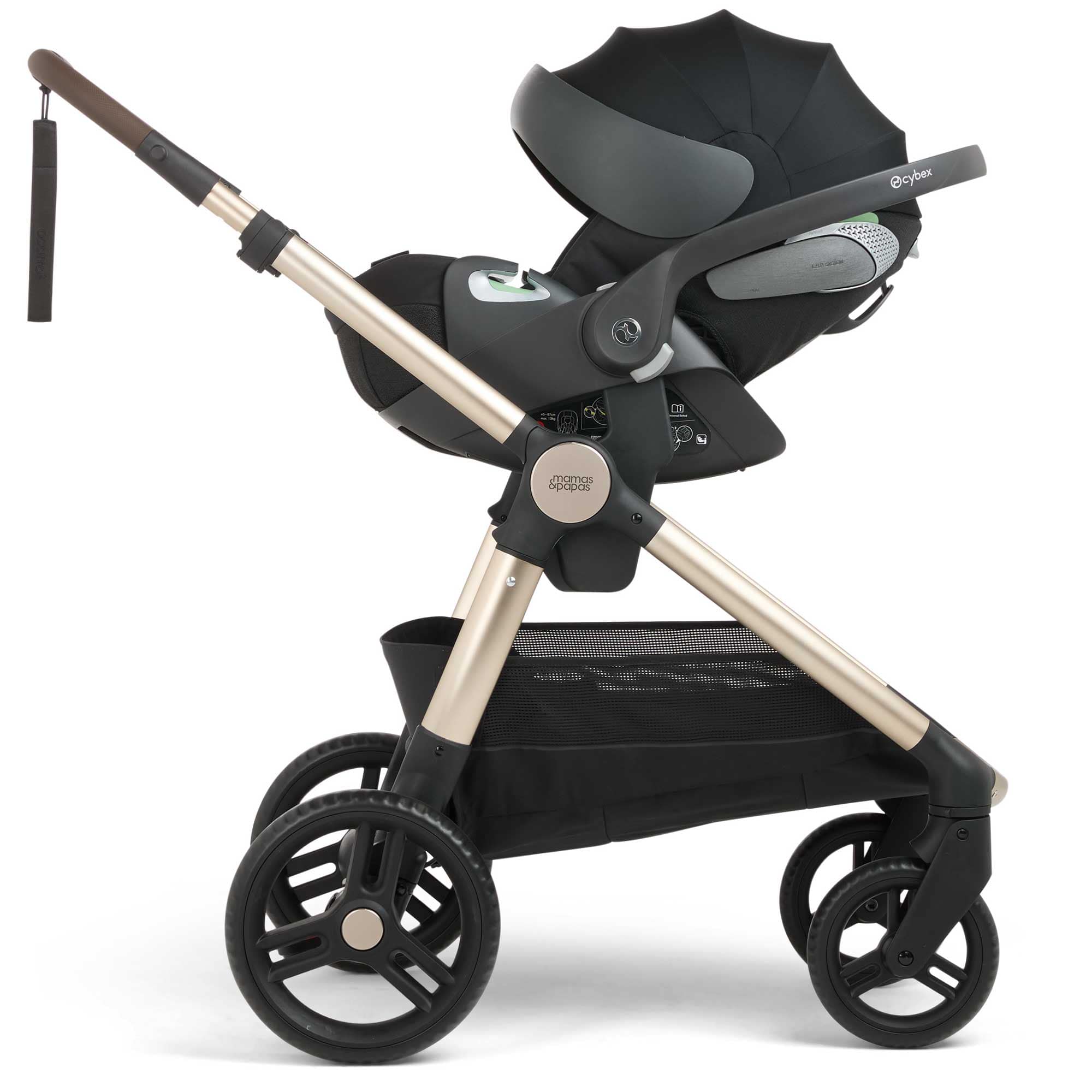 Mamas & Papas travel systems Mamas & Papas Ocarro 2 Complete 10 Piece Cybex Bundle in Shell