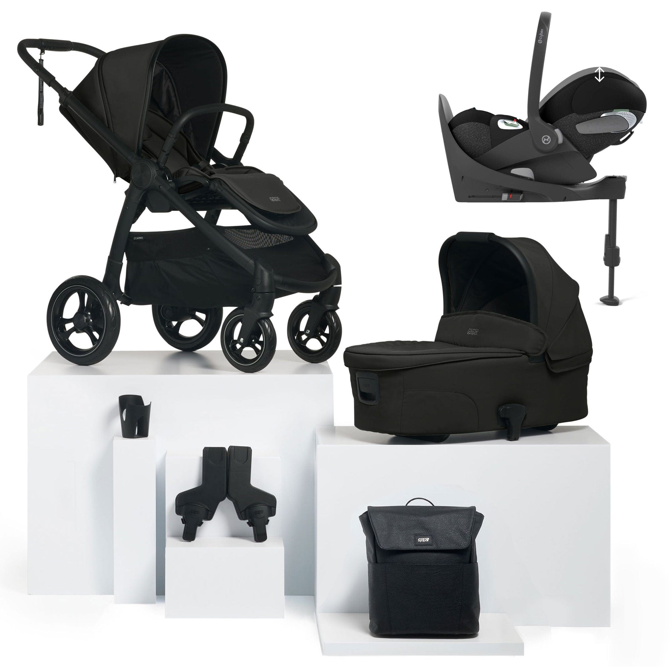 Mamas & Papas travel systems Mamas & Papas Ocarro Cybex Travel System in Jet 61931JT00