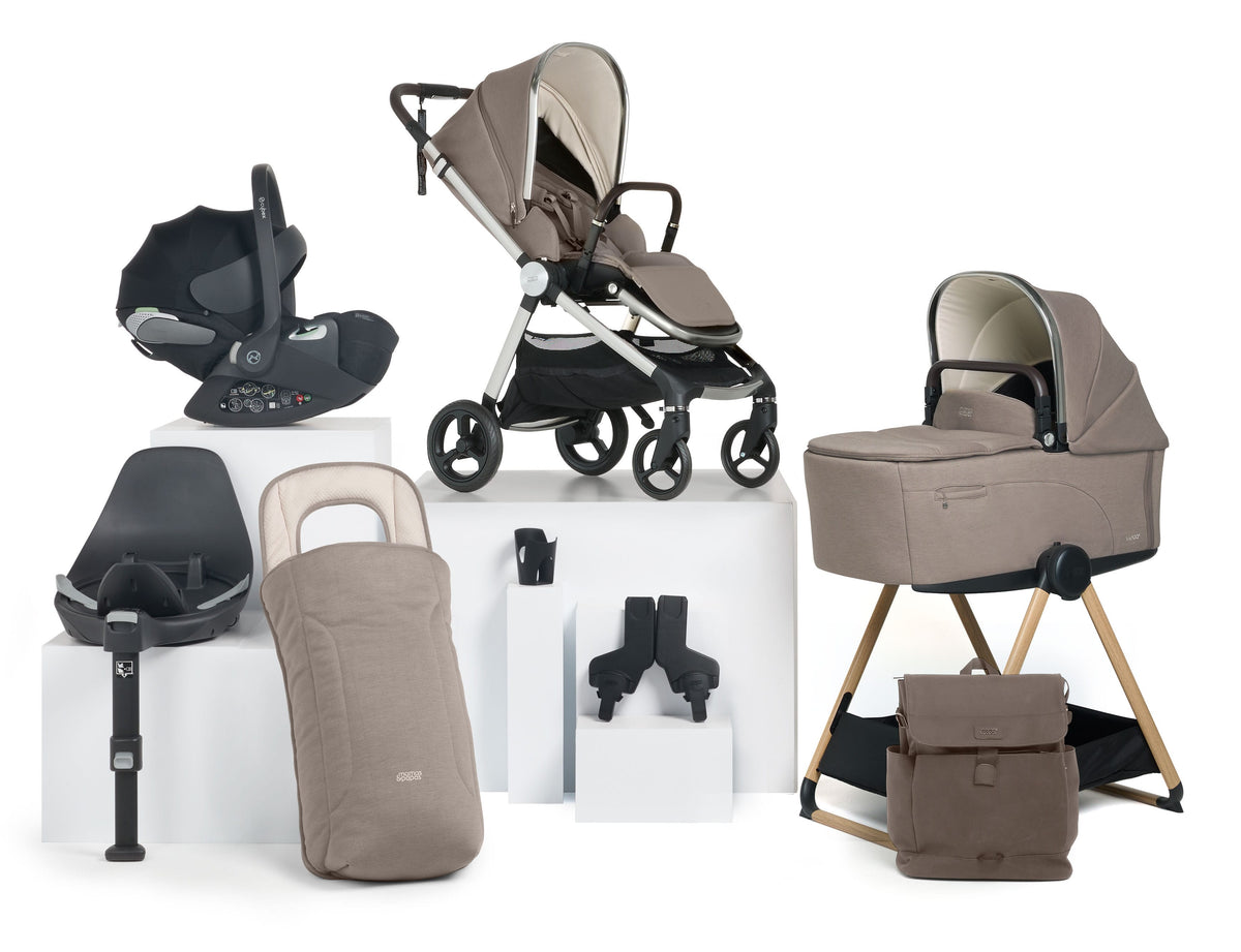 Mamas & Papas travel systems Mamas & Papas Vardo Complete Cybex Bundle - Heritage 524308109