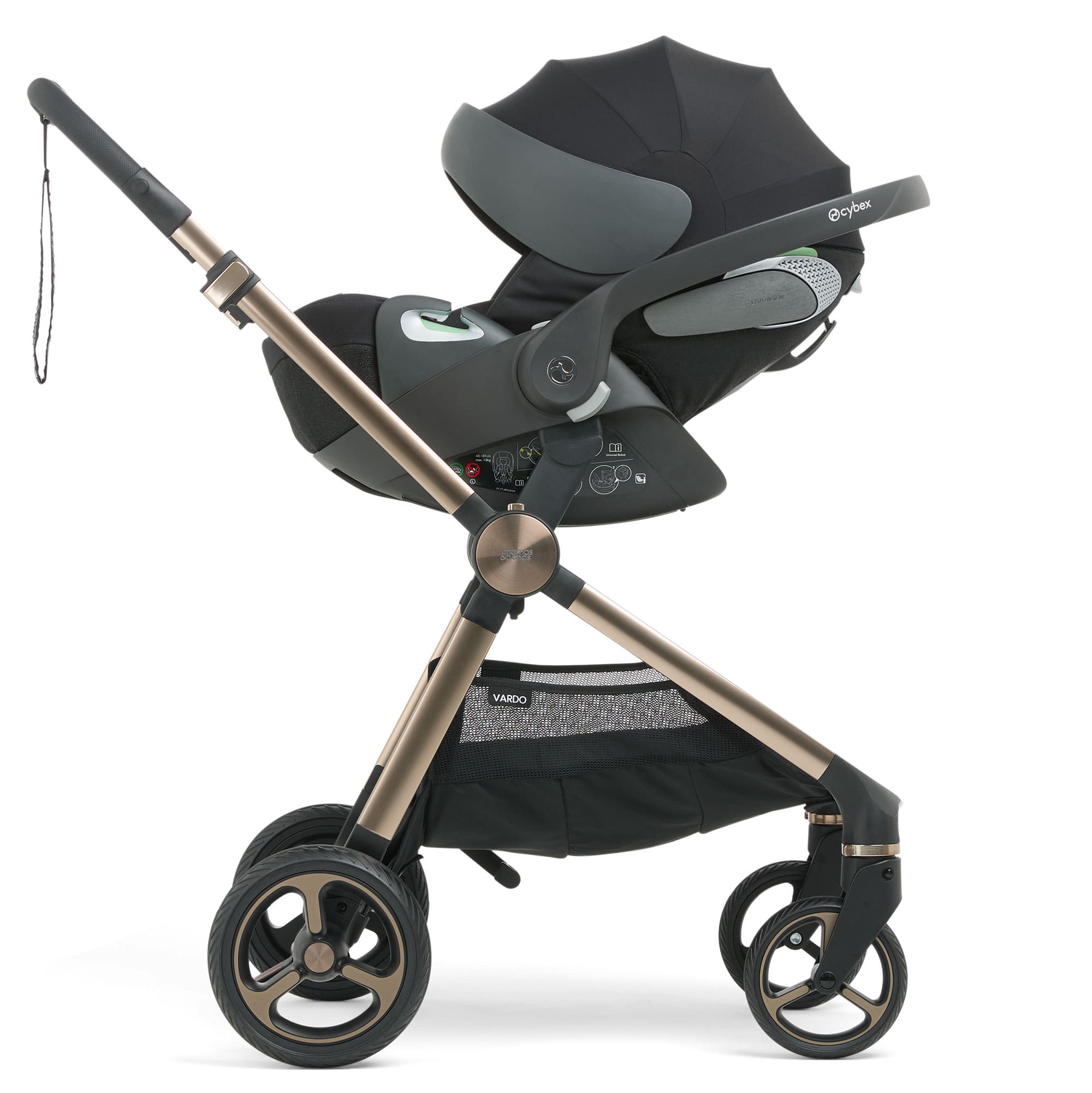 Mamas & Papas travel systems Mamas & Papas Vardo Complete Cybex Bundle - Nutmeg