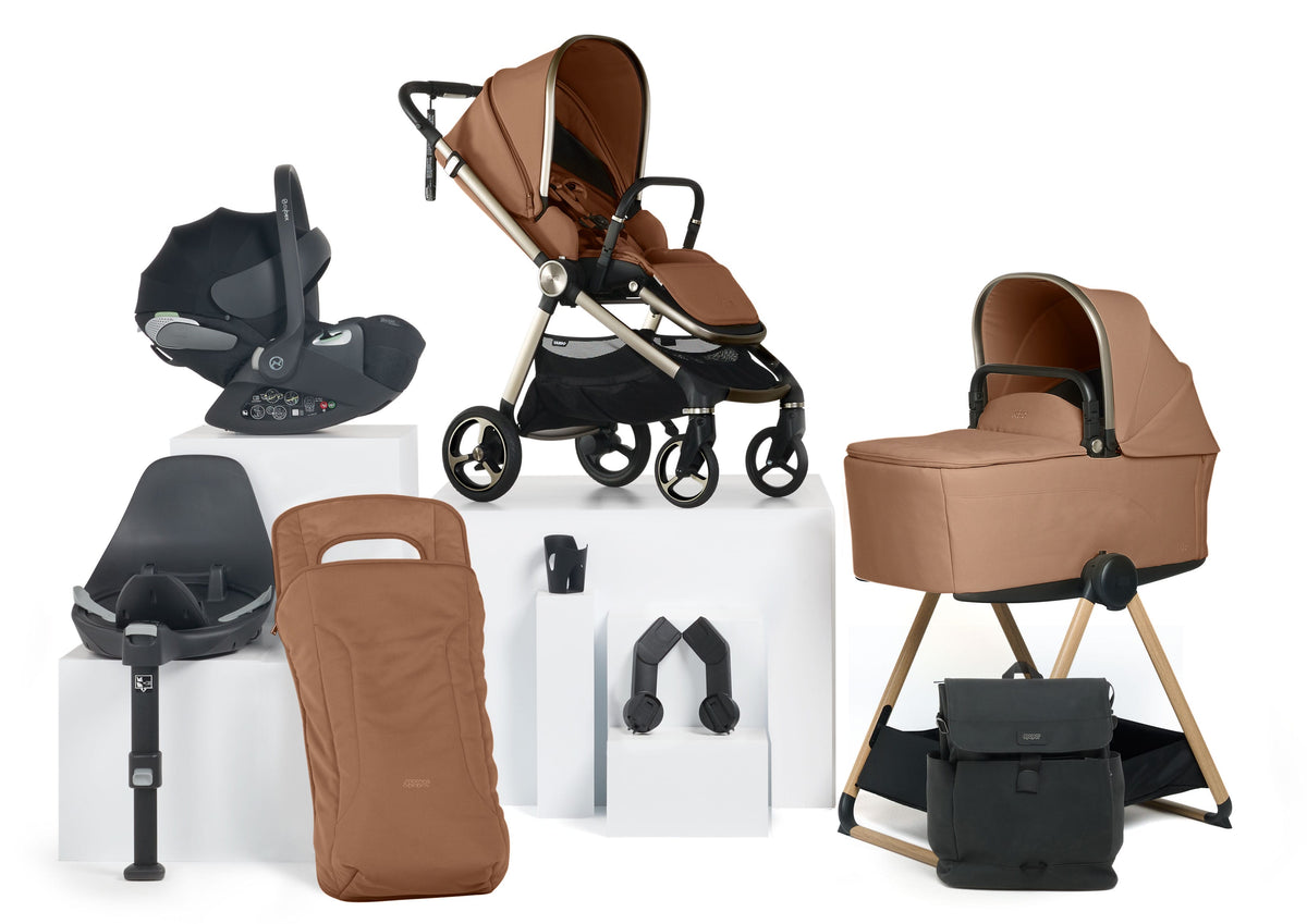 Mamas & Papas travel systems Mamas & Papas Vardo Complete Cybex Bundle - Nutmeg 52421NM04