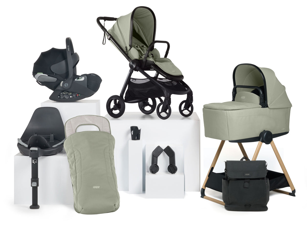 Mamas & Papas travel systems Mamas & Papas Vardo Complete Cybex Bundle - Sage 52421SG07