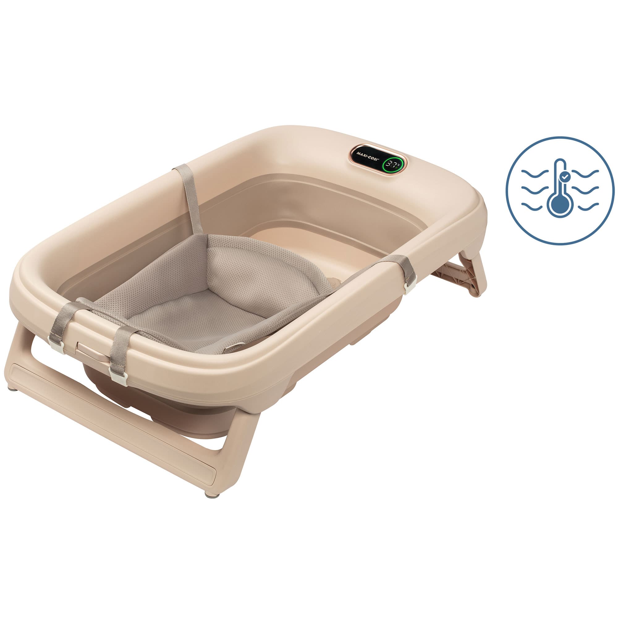 Maxi-Cosi baby bathing Maxi-Cosi Plus Bathtub + Newborn Insert - Muted Terra 3107114000
