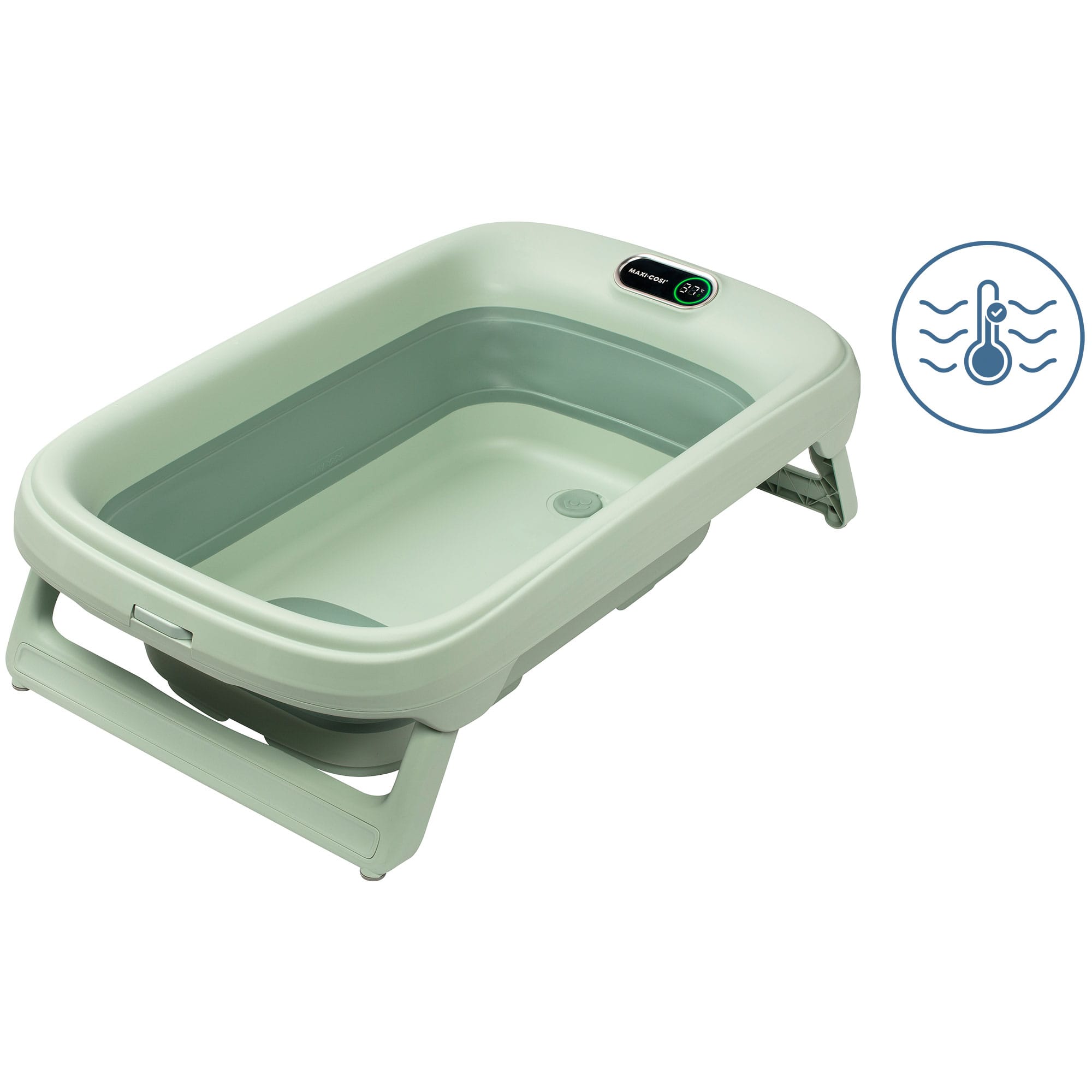 Maxi-Cosi baby bathing Maxi-Cosi Plus Bathtub + Newborn Insert - Sage Green