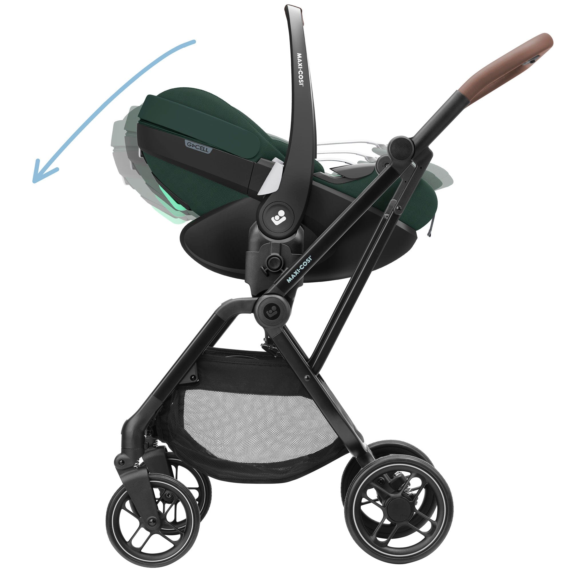 Maxi-Cosi baby car seats Maxi-Cosi Pebble 360 Pro V2 - Twillic Green