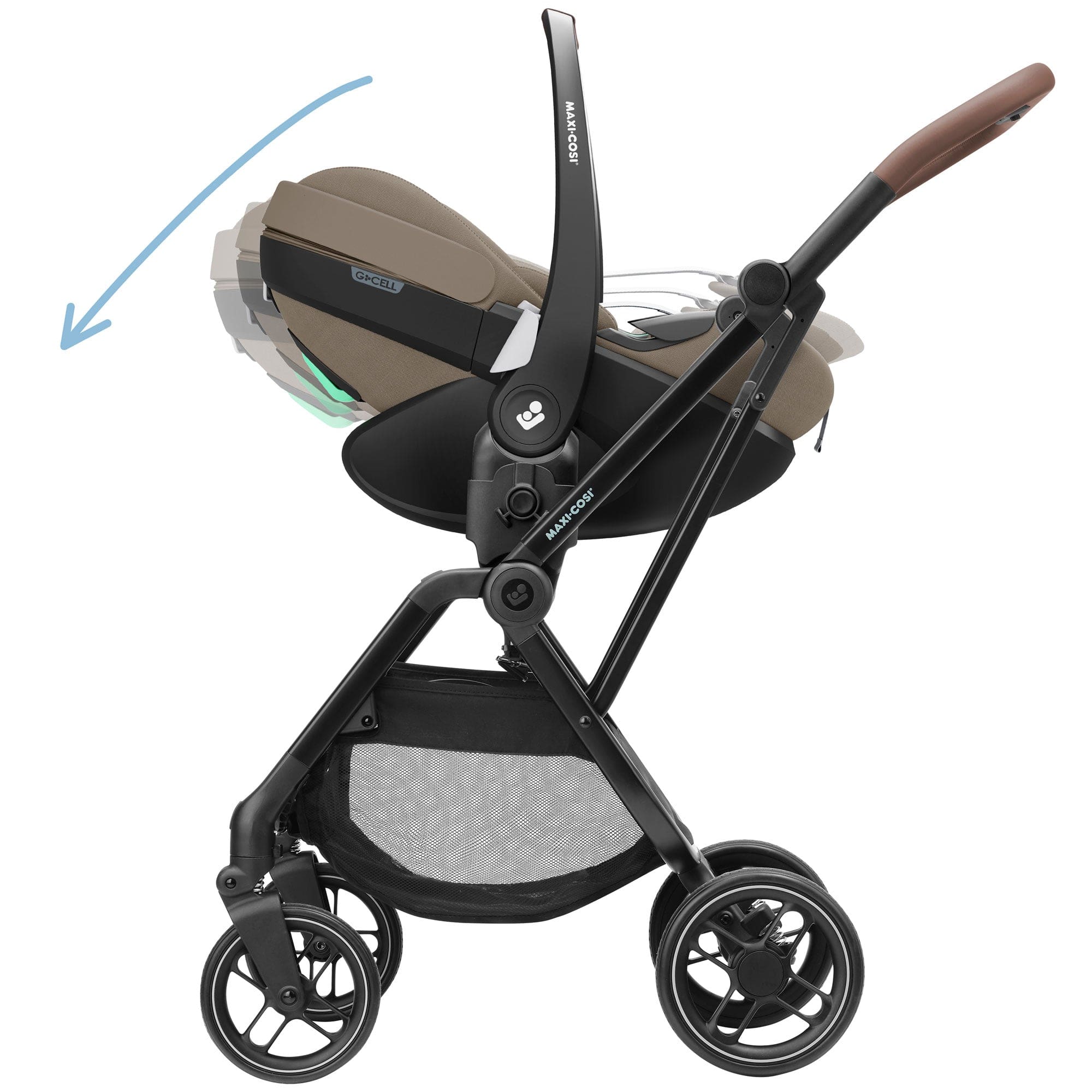 Maxi-Cosi baby car seats Maxi-Cosi Pebble 360 Pro V2 - Twillic Truffle