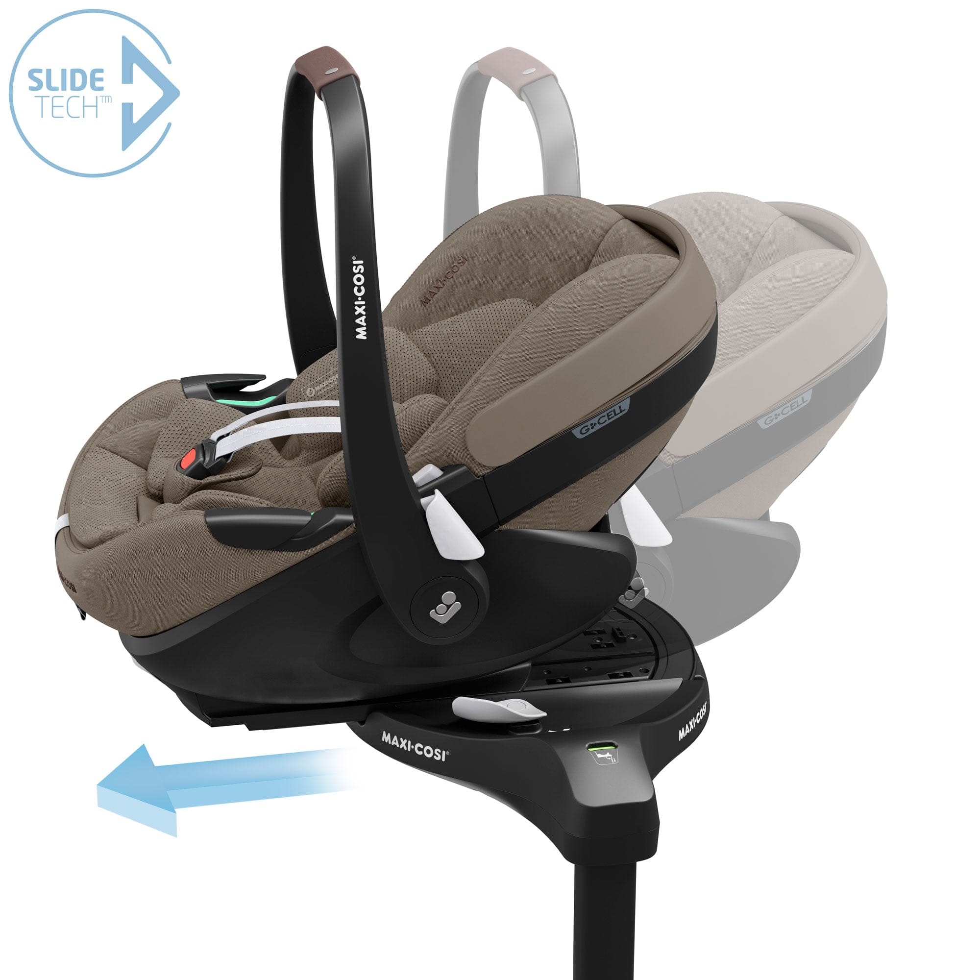 Maxi-Cosi baby car seats Maxi-Cosi Pebble 360 Pro V2 - Twillic Truffle