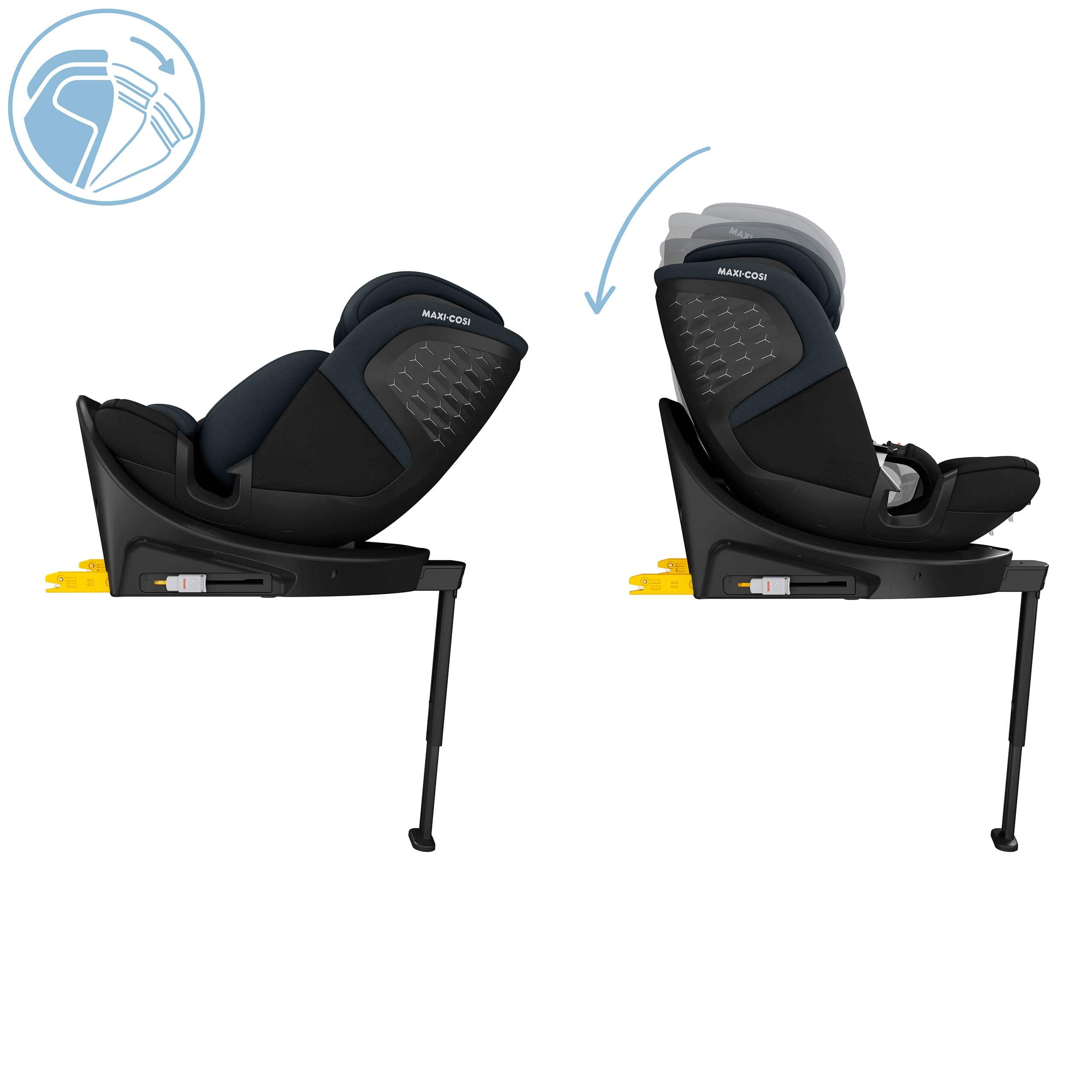 Maxi-Cosi baby car seats Maxi-Cosi Emerald 360 S Car Seat in Tonal Black 8620104110