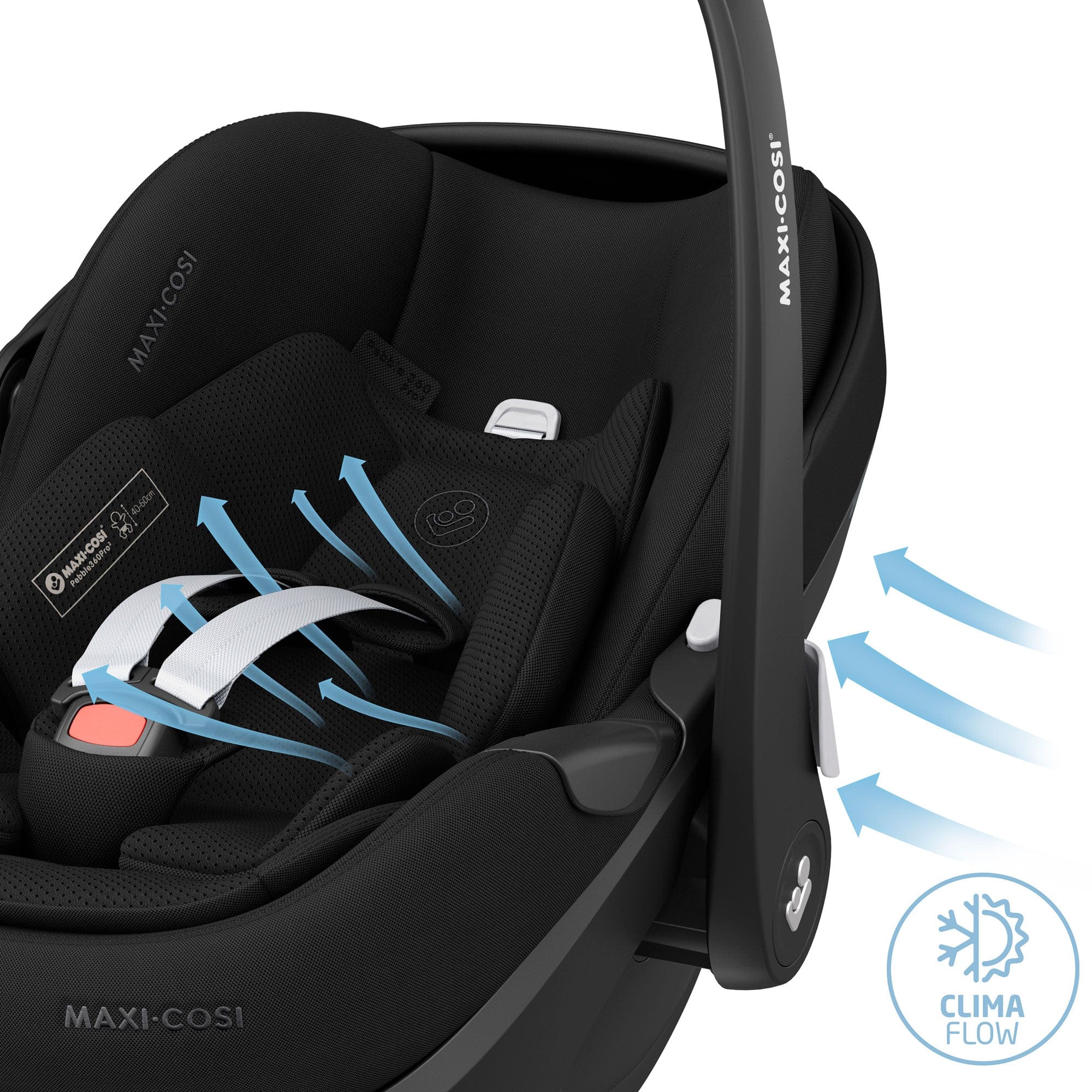 Maxi-Cosi baby car seats Maxi-Cosi 360 Pro 2 Family Bundle - Twillic Black KF59100000