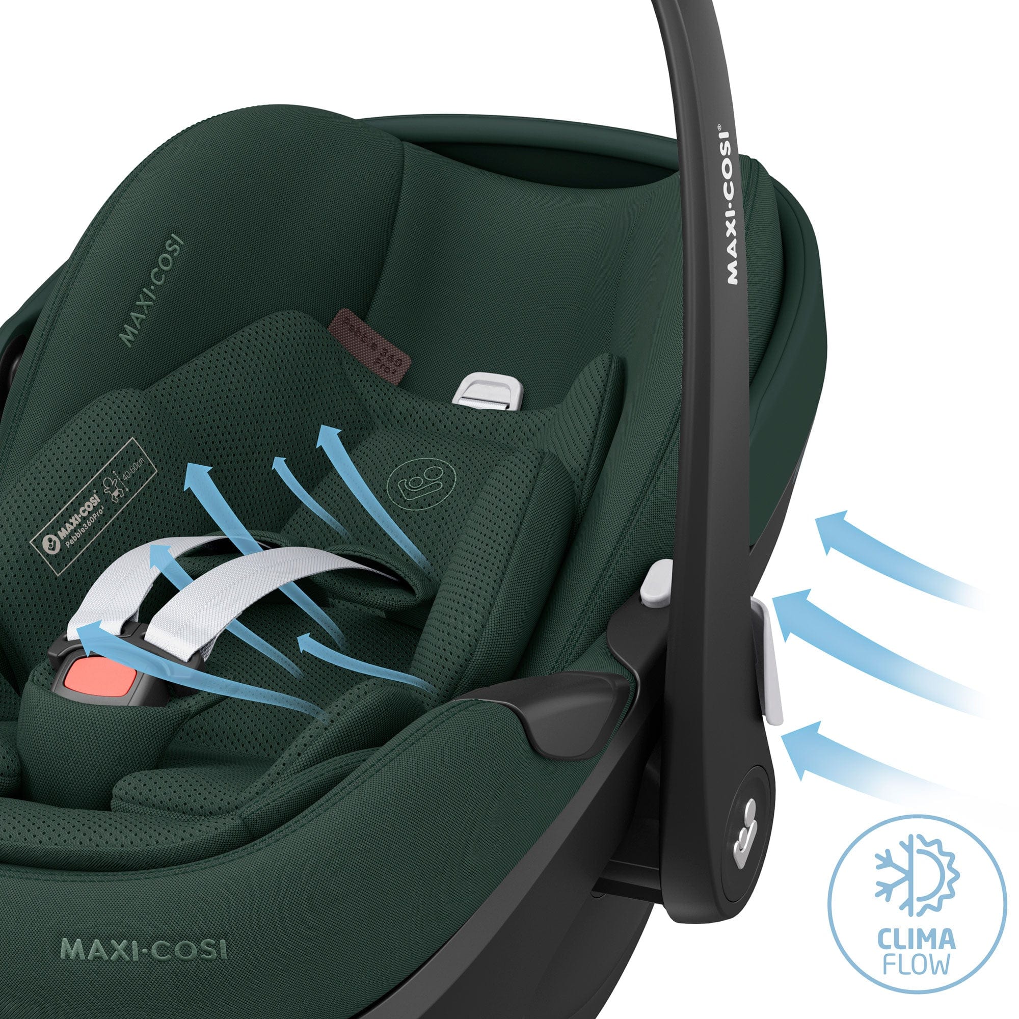 Maxi-Cosi baby car seats Maxi-Cosi 360 Pro 2 Family Bundle - Twillic Green KF59300000