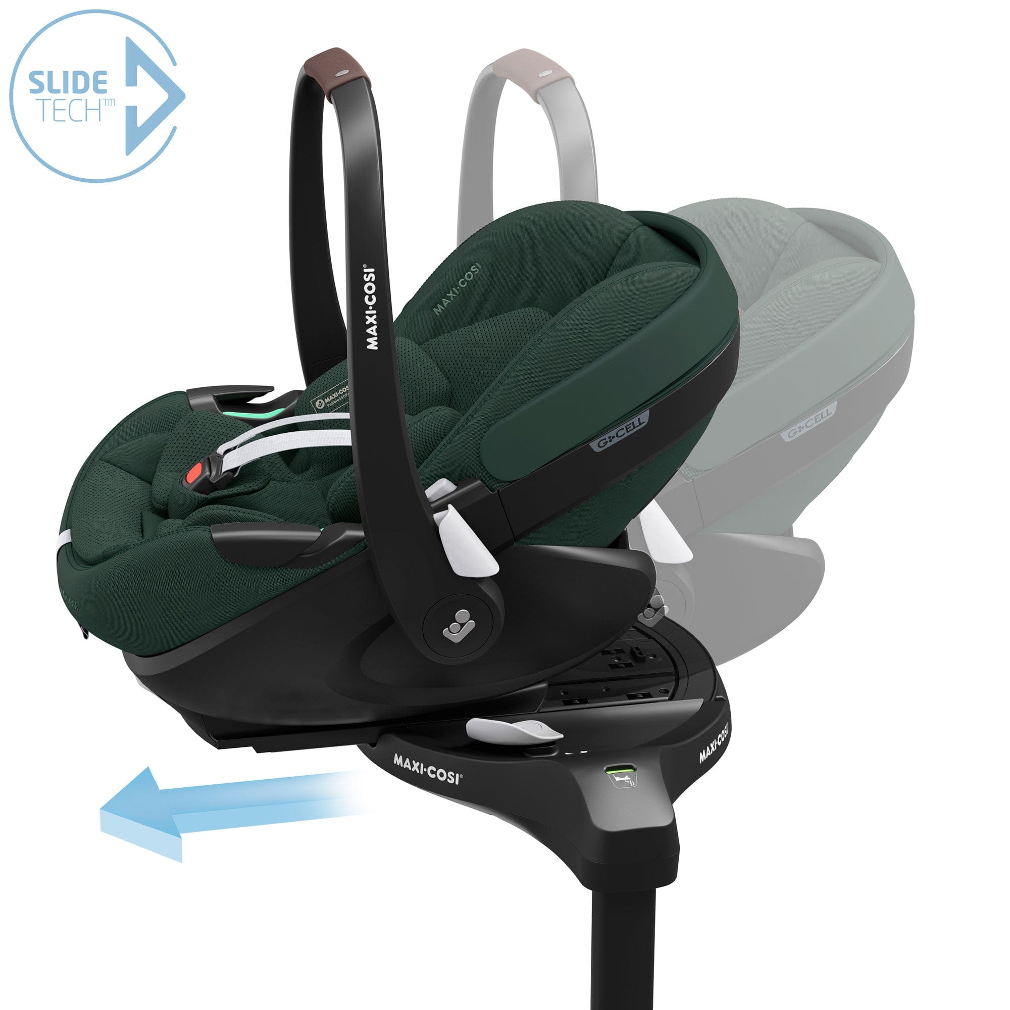 Maxi-Cosi baby car seats Maxi-Cosi 360 Pro 2 Family Bundle - Twillic Green KF59300000