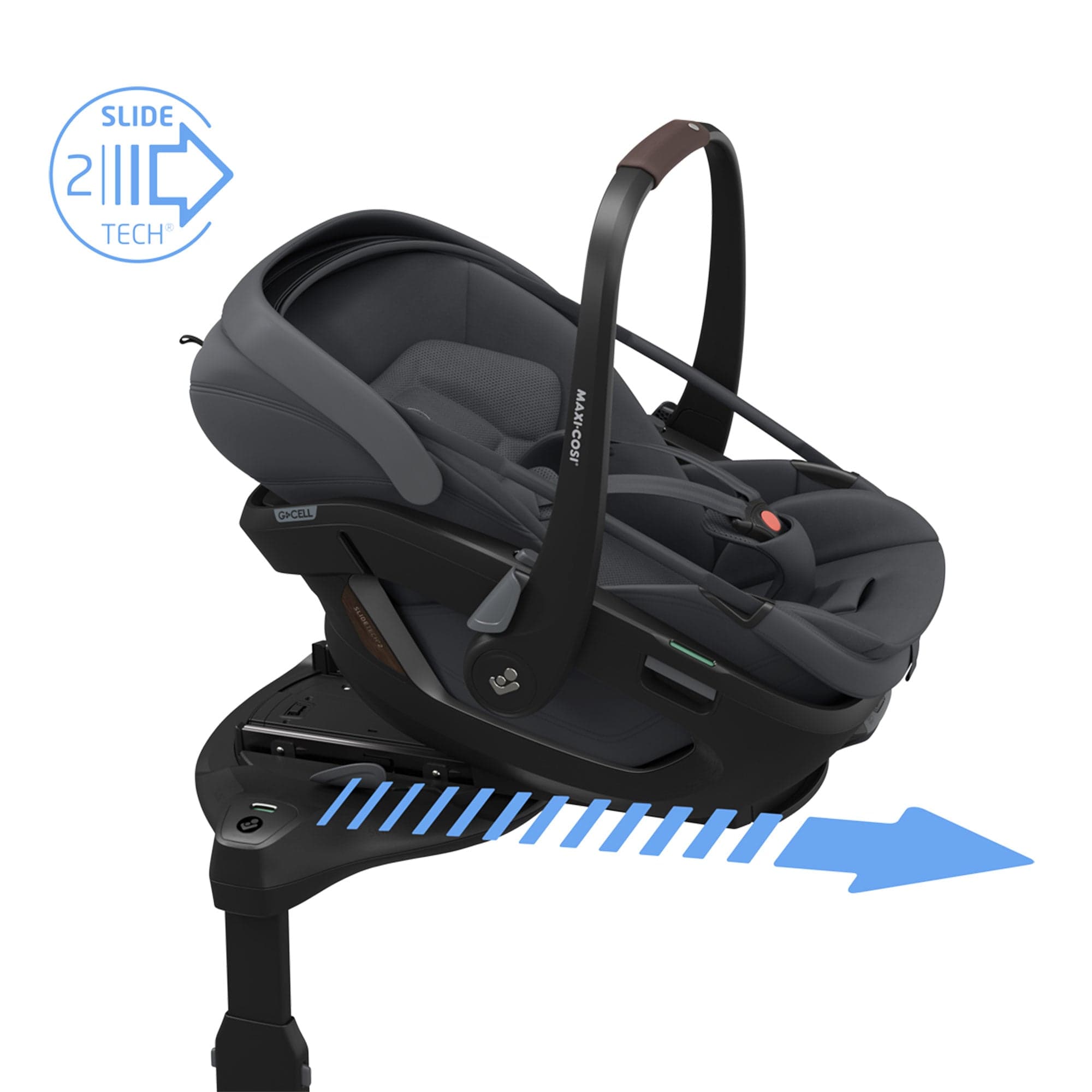 Maxi-Cosi baby car seats Maxi-Cosi Coral Slide Pro - Moon Graphite