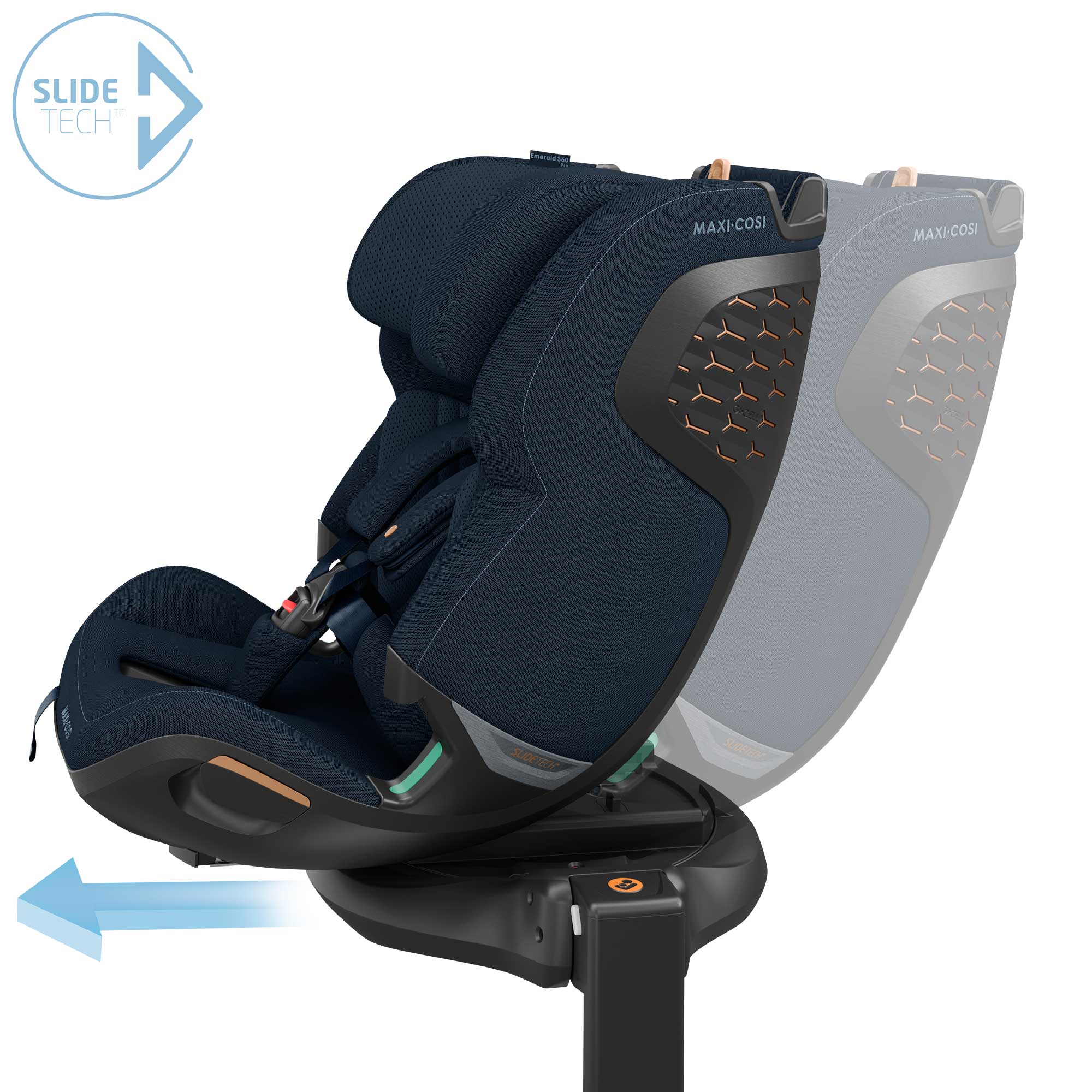 Maxi-Cosi baby car seats Maxi-Cosi Emerald 360 Pro Car Seat - Authentic Blue 8621477110