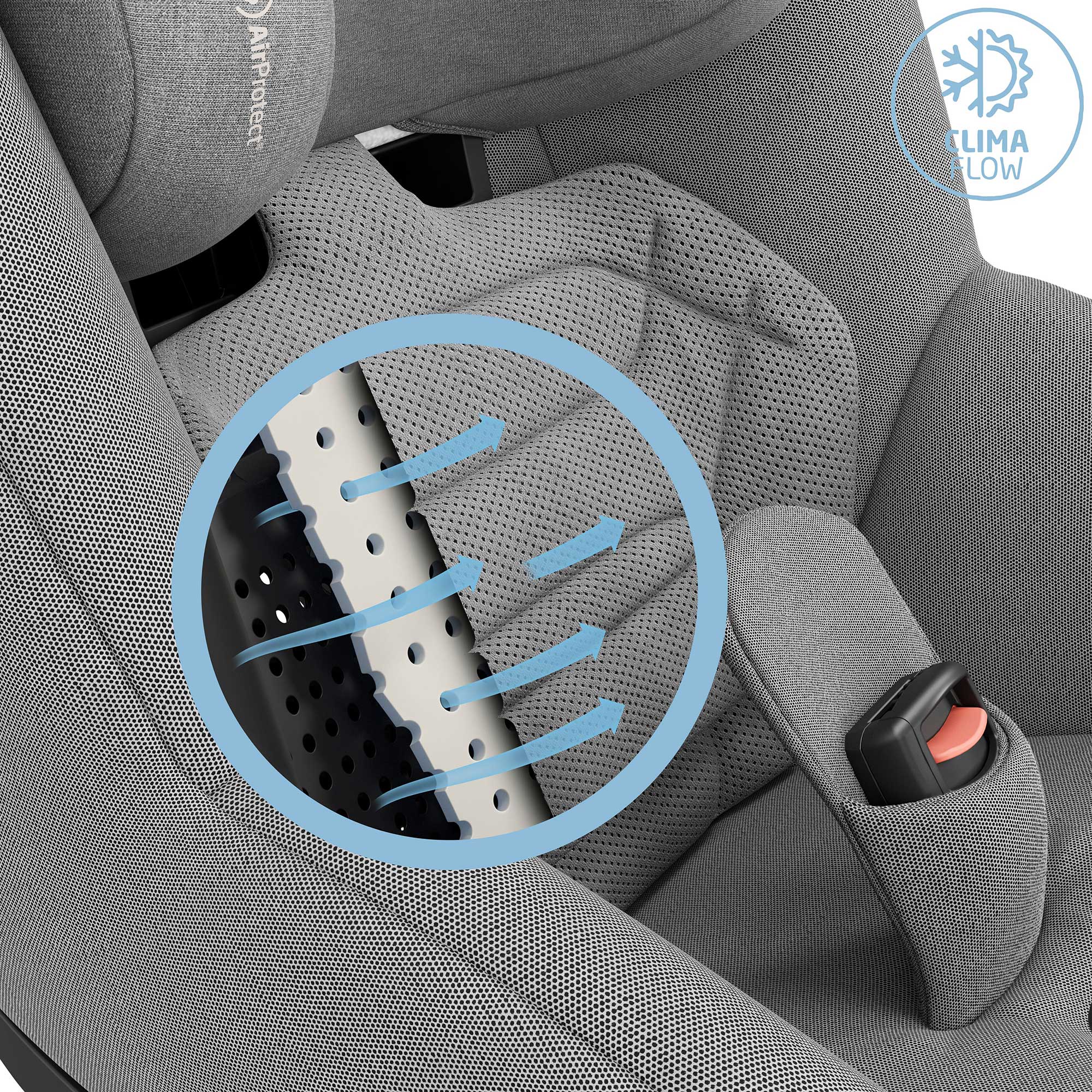 Maxi-Cosi baby car seats Maxi-Cosi Pearl 360 Pro - Authentic Grey 2 8053510111