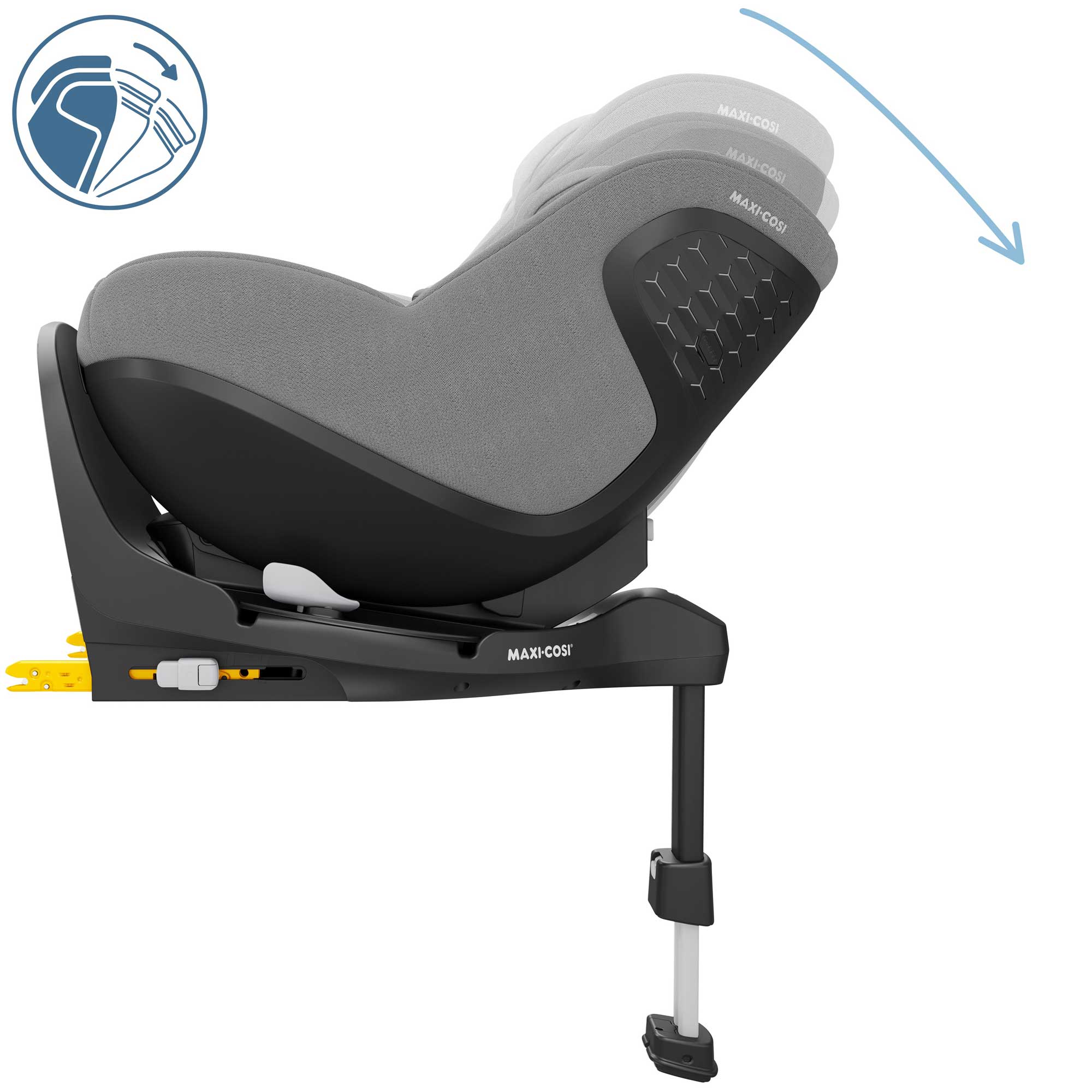 Maxi-Cosi baby car seats Maxi-Cosi Pearl 360 Pro - Authentic Grey 2 8053510111