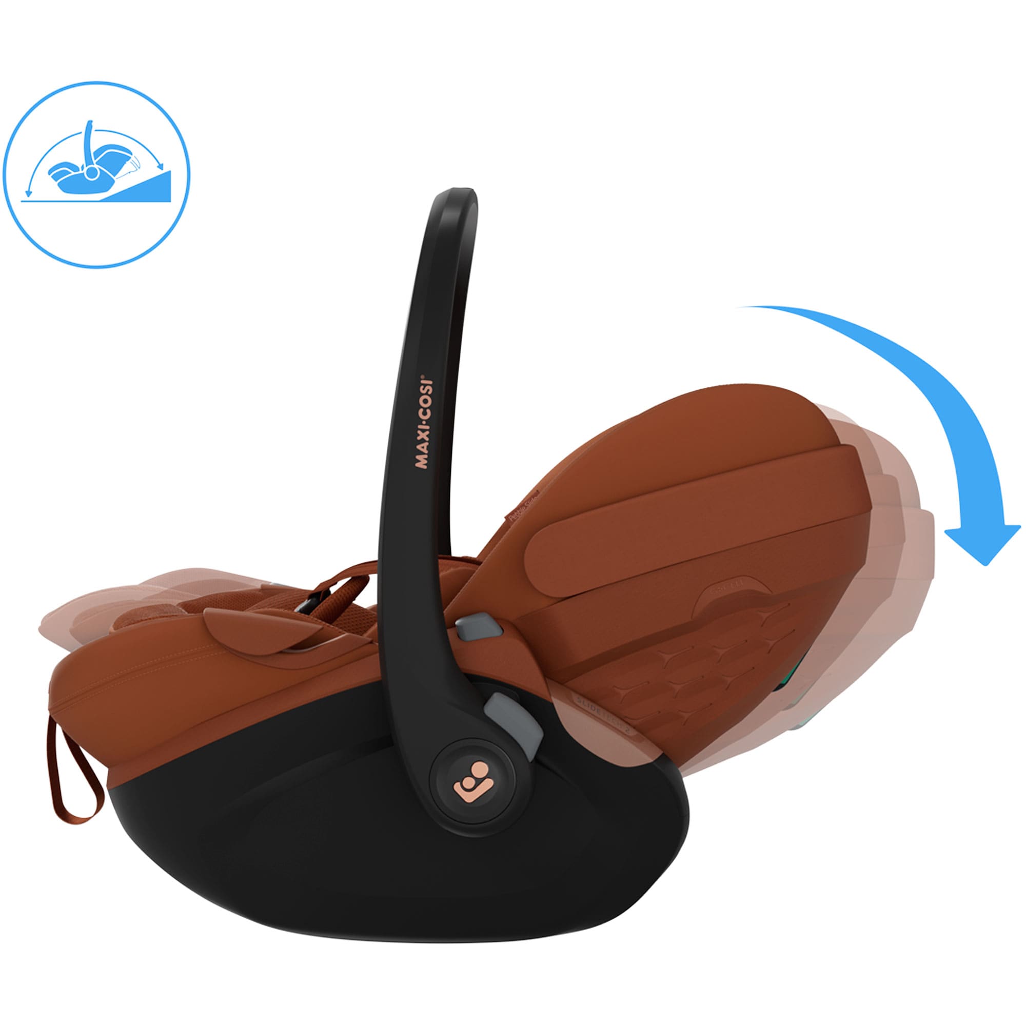 Maxi-Cosi baby car seats Maxi-Cosi Pebble Slide Pro - Copper Terra
