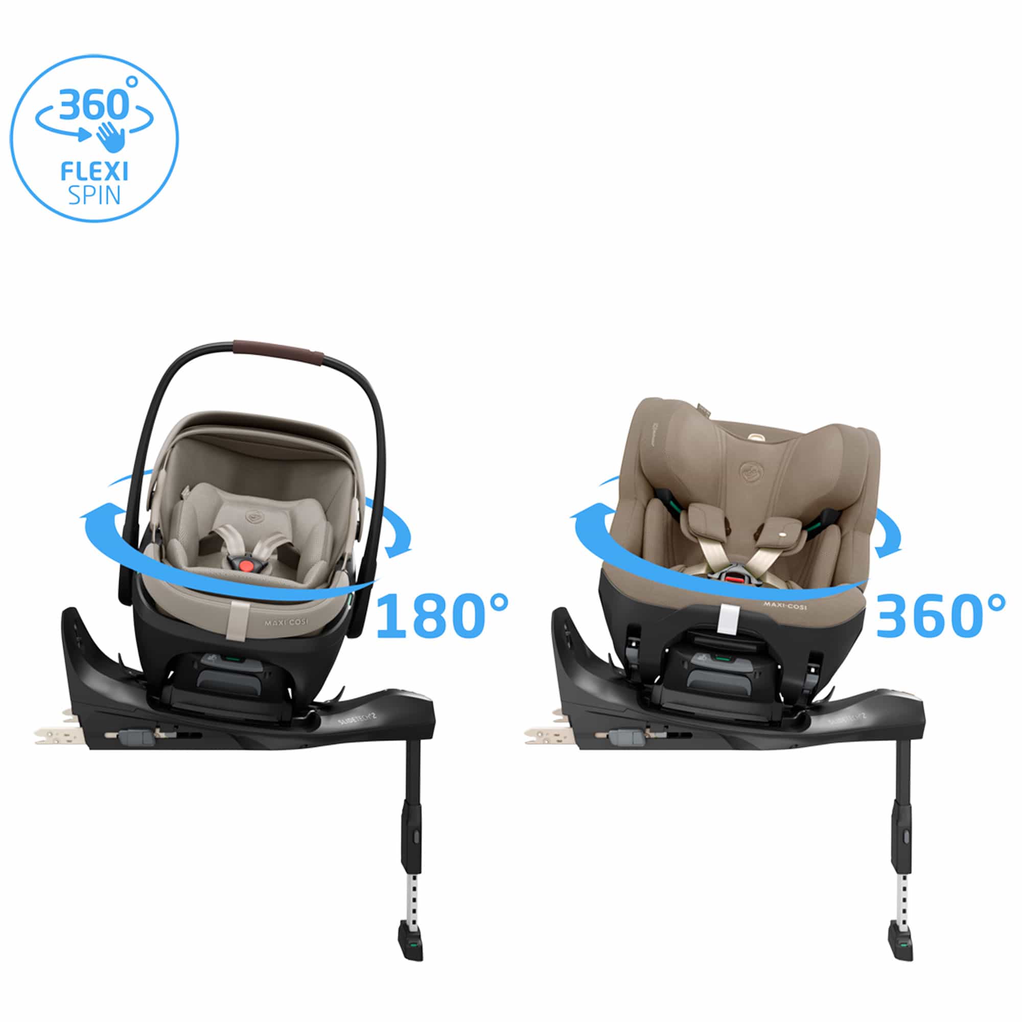 Maxi-Cosi baby car seats Maxi-Cosi Pebble Slide Pro - Onyx Black