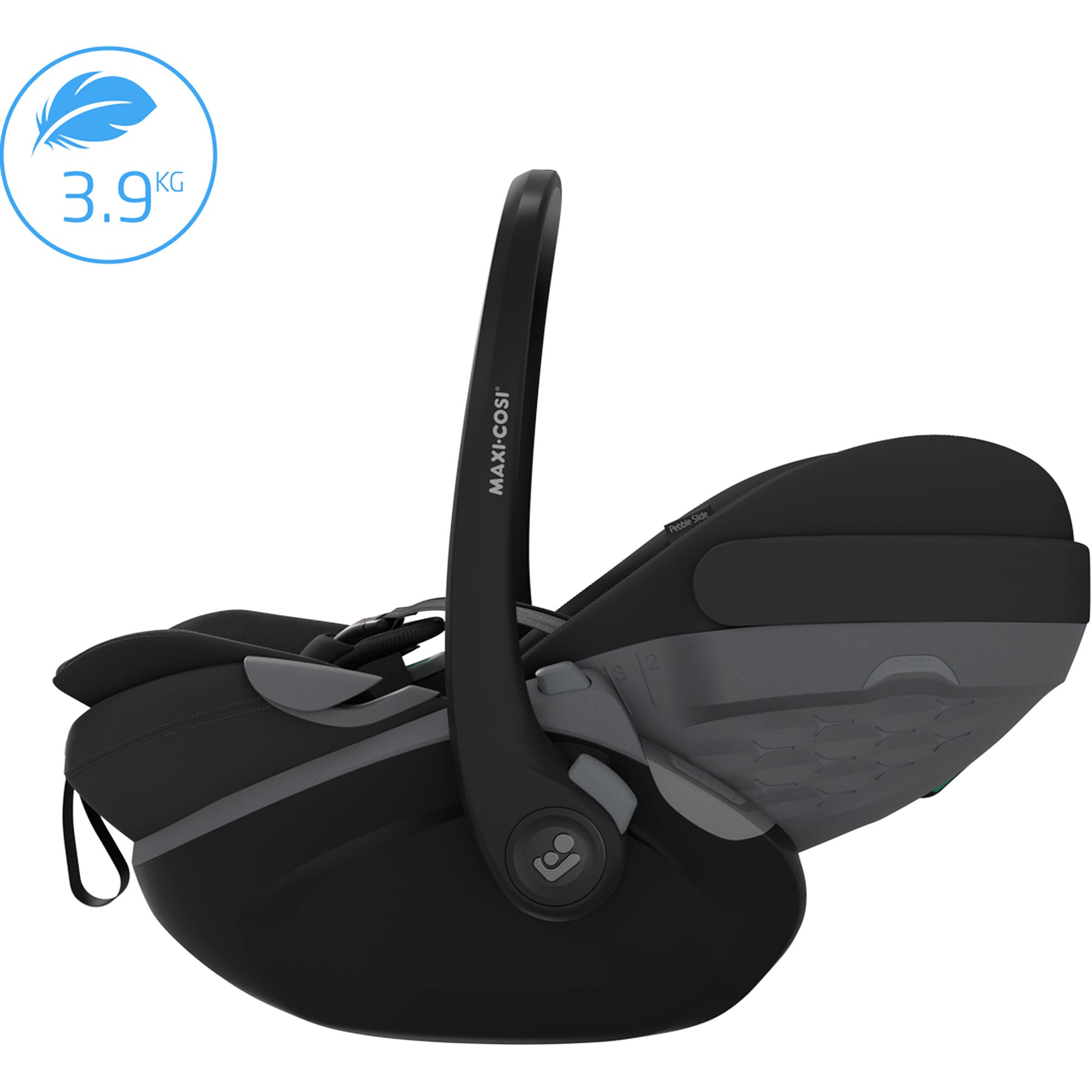 Maxi-Cosi baby car seats Maxi-Cosi Pebble Slide Pro - Onyx Black