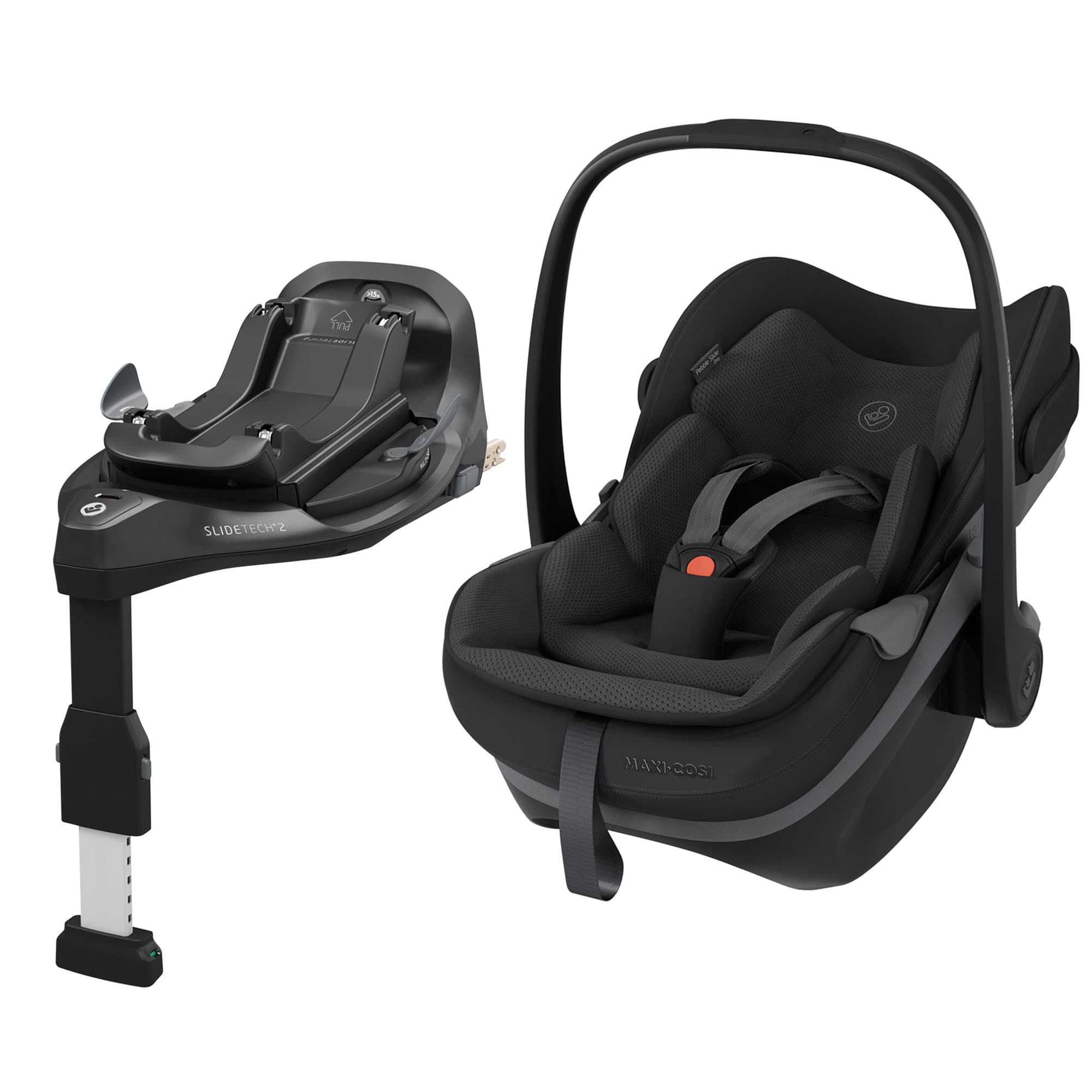 Maxi-Cosi baby car seats Maxi-Cosi Pebble Slide Pro - Onyx Black 8442508110-1