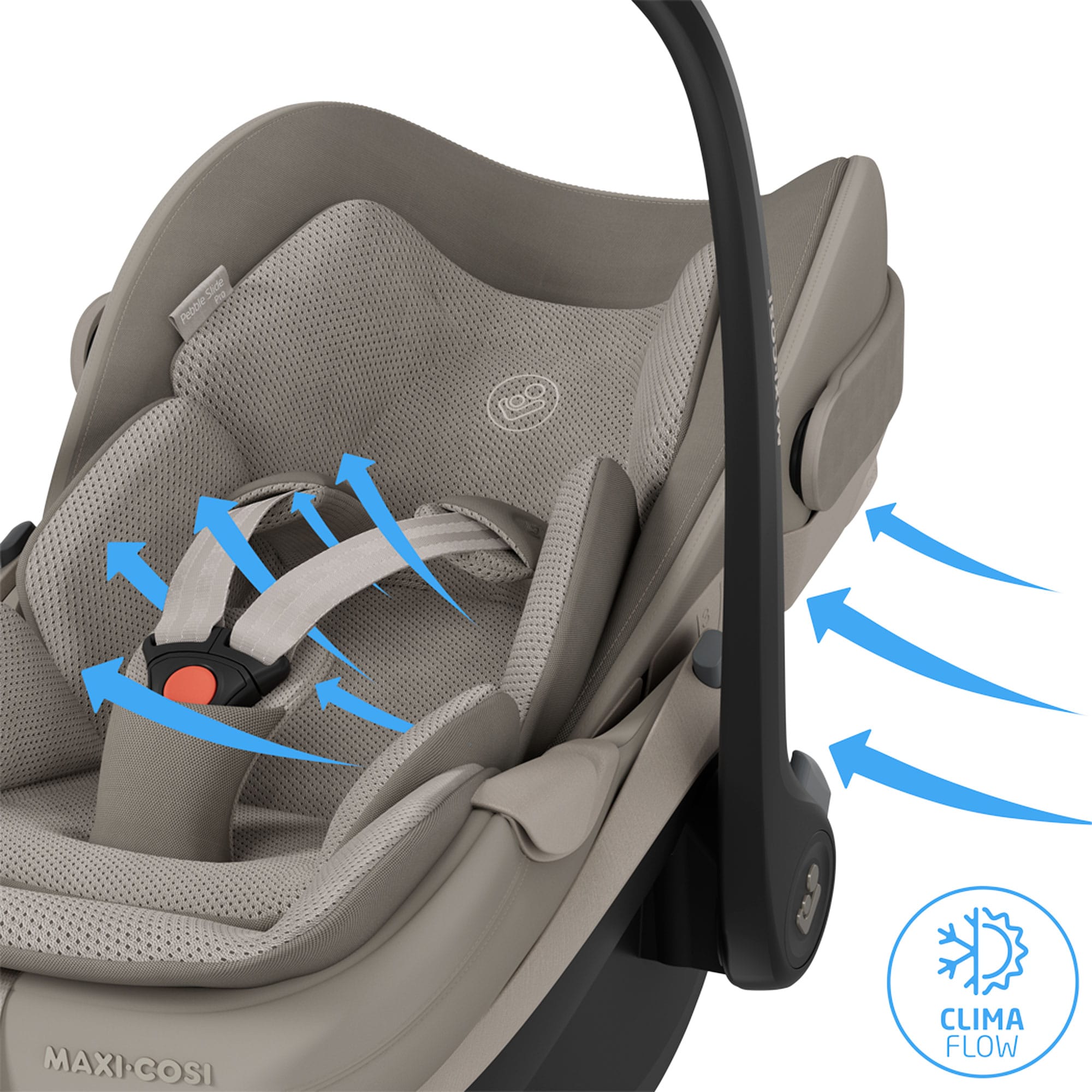 Maxi-Cosi baby car seats Maxi-Cosi Pebble Slide Pro - Sapphire Sand