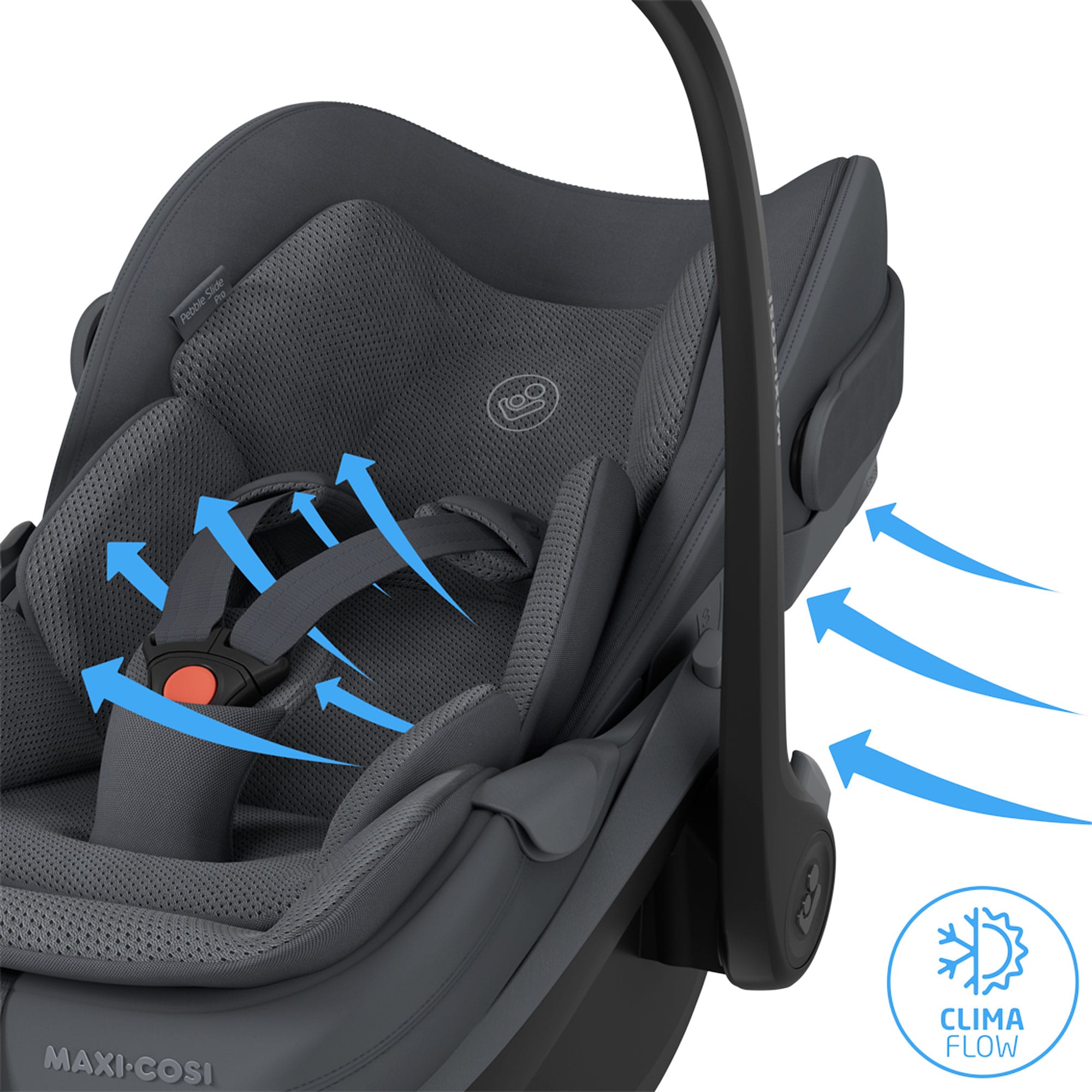 Maxi-Cosi baby car seats Maxi-Cosi Slide Pro Family Bundle - Graphite KF10000148
