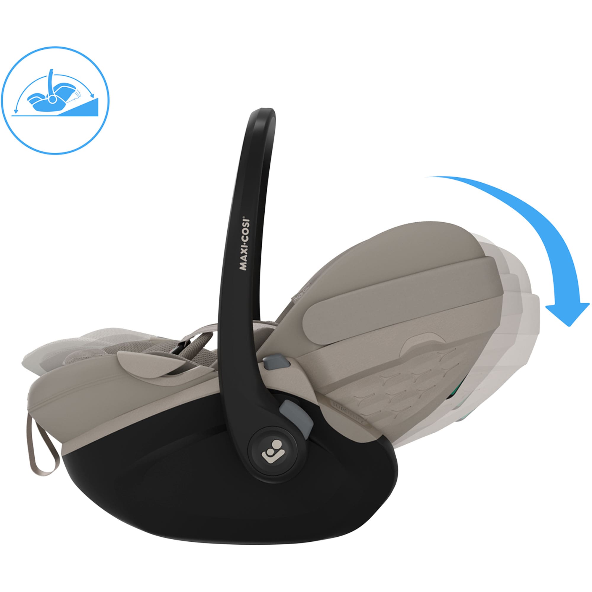 Maxi-Cosi baby car seats Maxi-Cosi Slide Pro Family Bundle - Sand/Black KF10000149