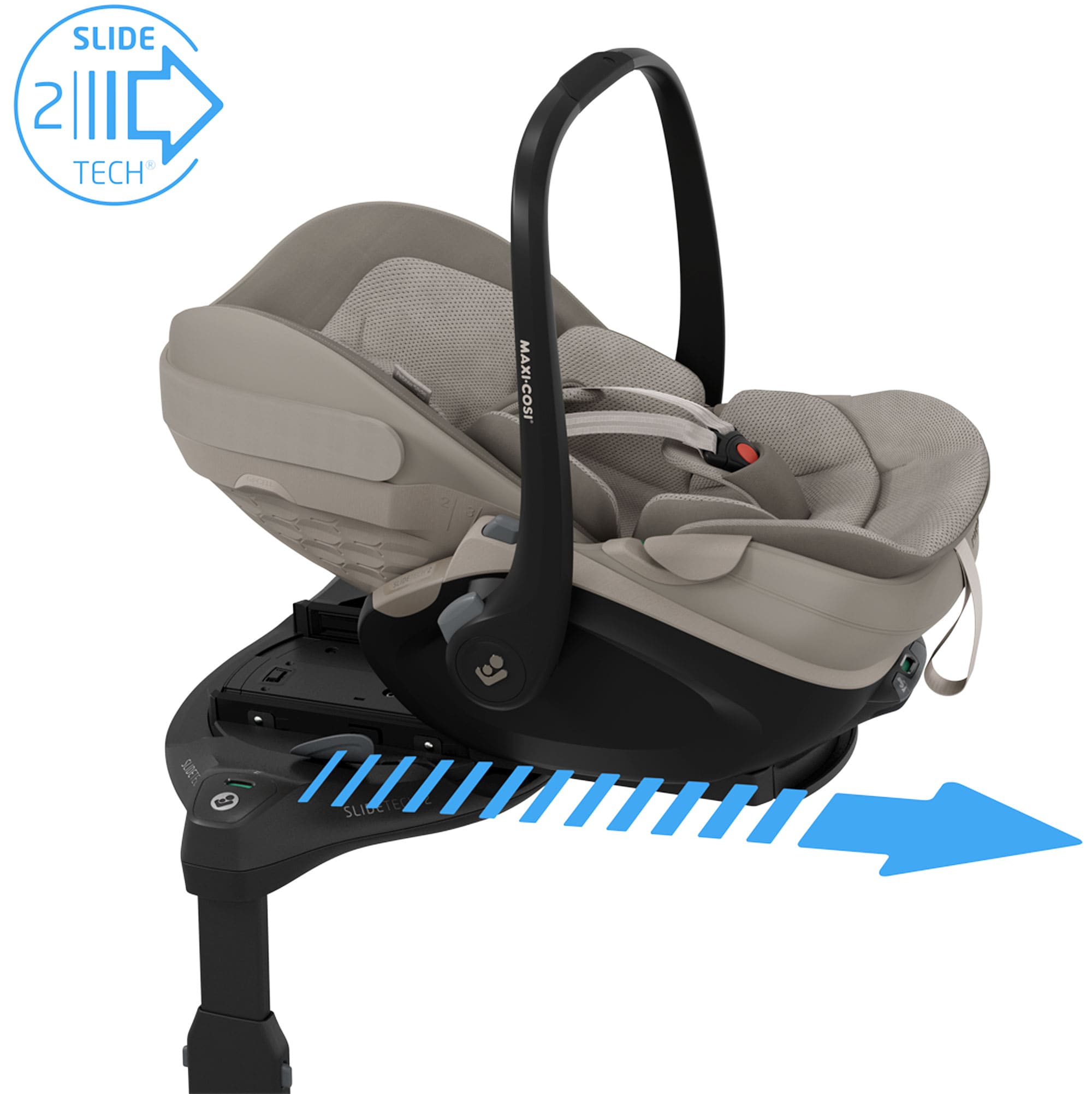 Maxi-Cosi baby car seats Maxi-Cosi Slide Pro Family Bundle - Sand/Black KF10000149