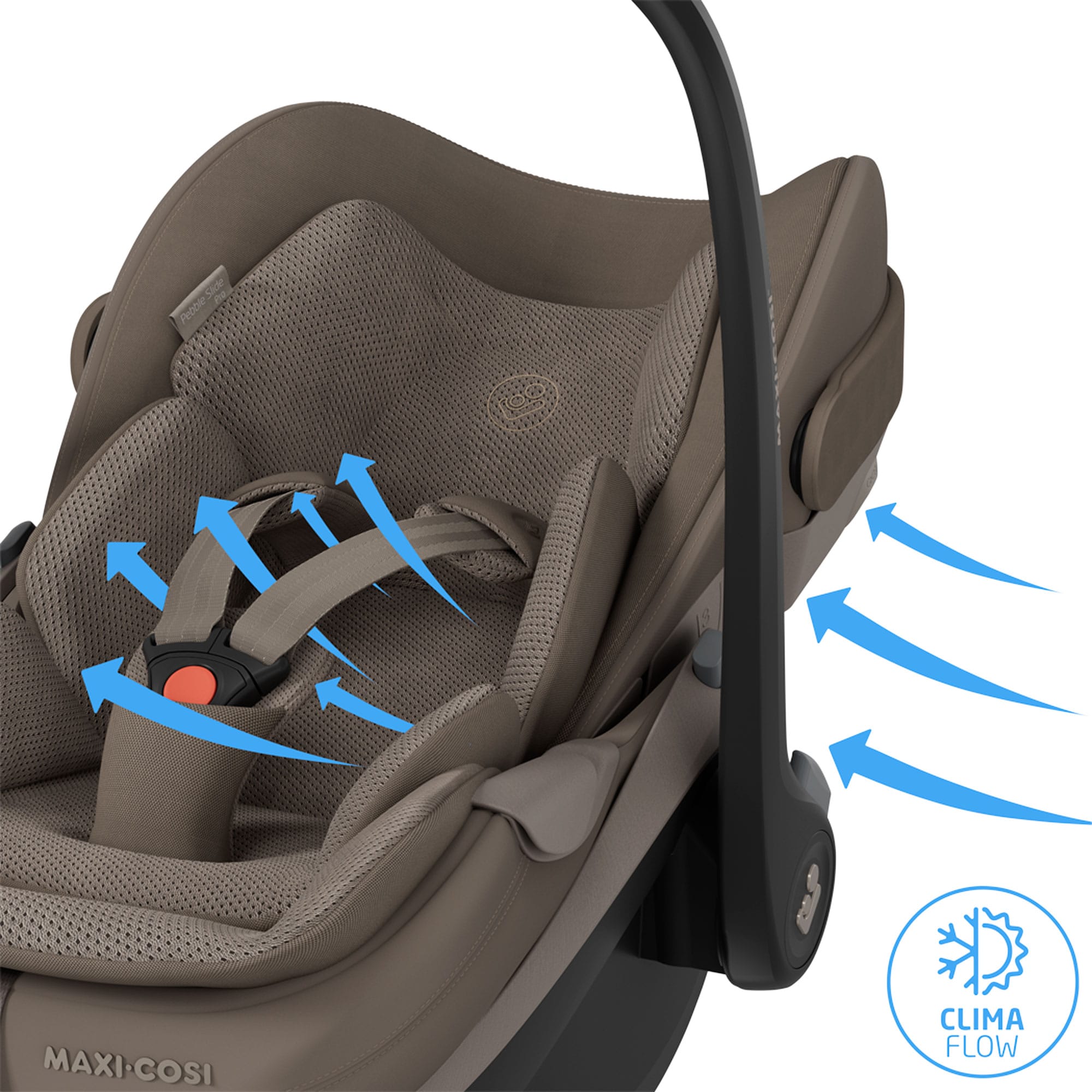 Maxi-Cosi baby car seats Maxi-Cosi Slide Pro Family Bundle - Truffle KF10000147