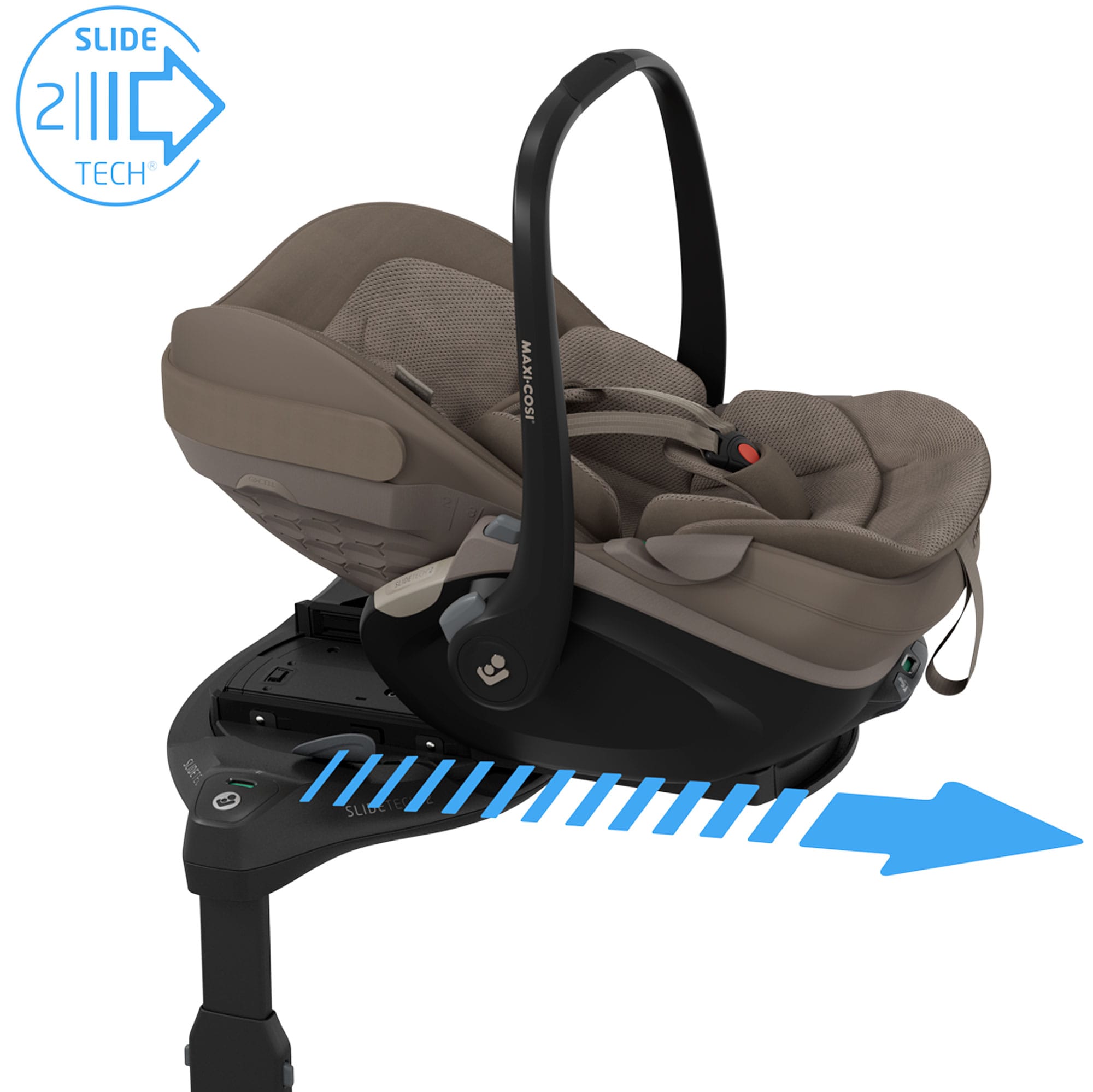Maxi-Cosi baby car seats Maxi-Cosi Slide Pro Family Bundle - Truffle KF10000147