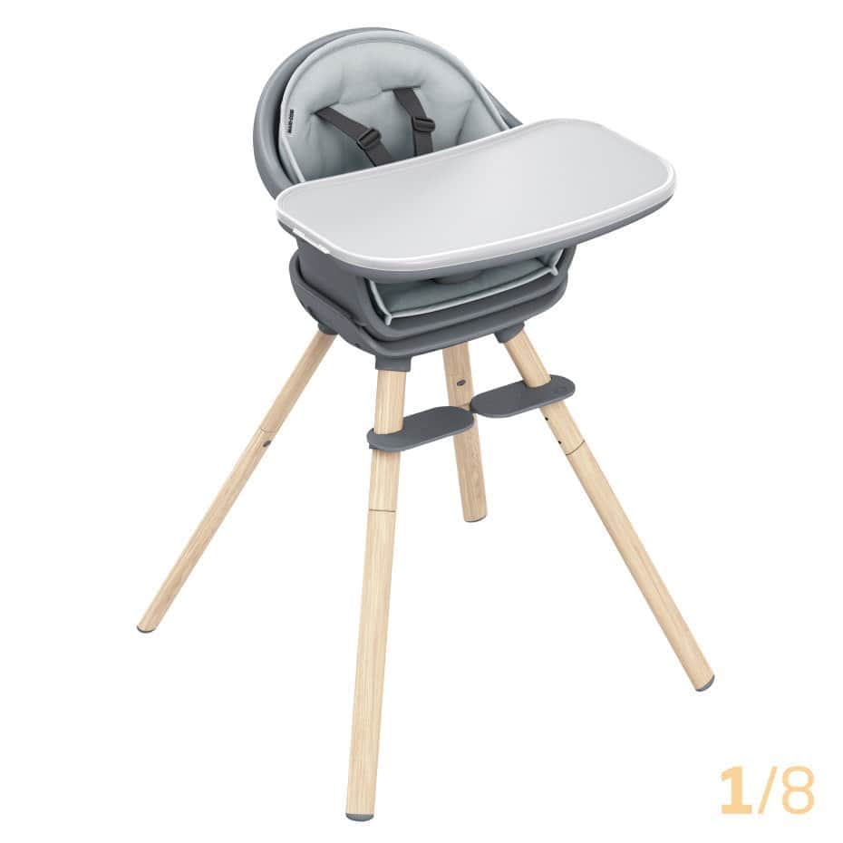 Maxi-Cosi baby highchairs Maxi-Cosi Moa 8-in-1 Highchair- Beyond Graphite 2710043300