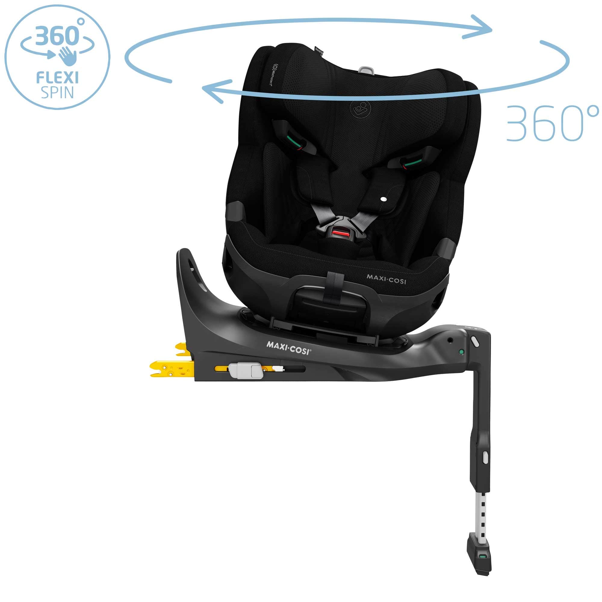 Maxi-Cosi baby prams Maxi-Cosi FAME 9 Piece Emerald 360 pro 2 Bundle in Twillic Black KF10000127
