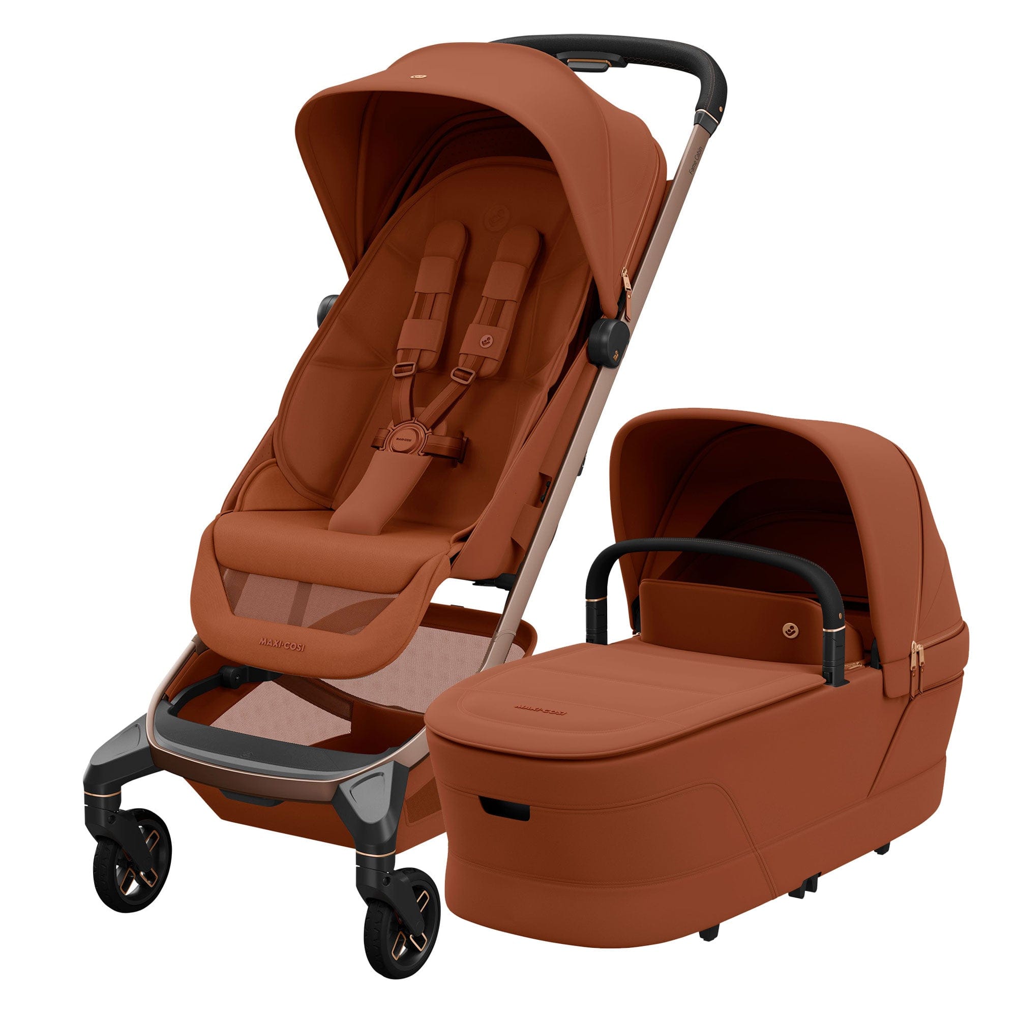 Maxi-Cosi baby prams Maxi-Cosi Fame Cabin Complete Pram - Copper Terra KF10000219