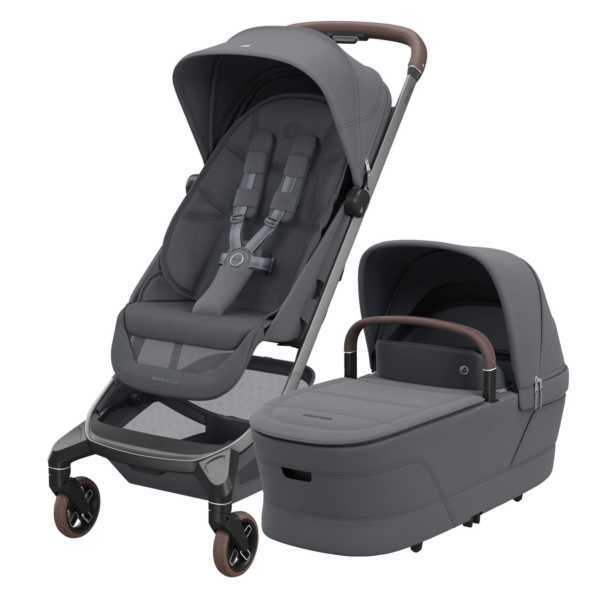 Maxi-Cosi baby prams Maxi-Cosi Fame Cabin Complete Pram - Moon Graphite KF10000220